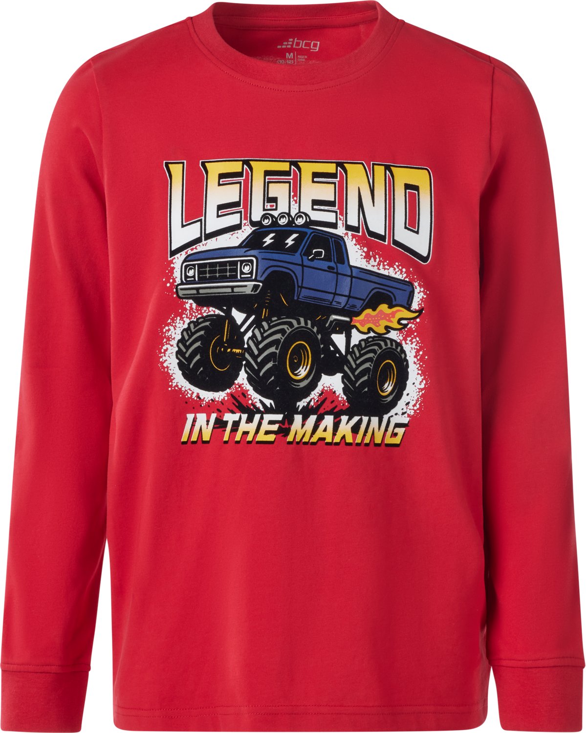 BCG Boys' Lifestyle Graphic Long Sleeve T-shirt