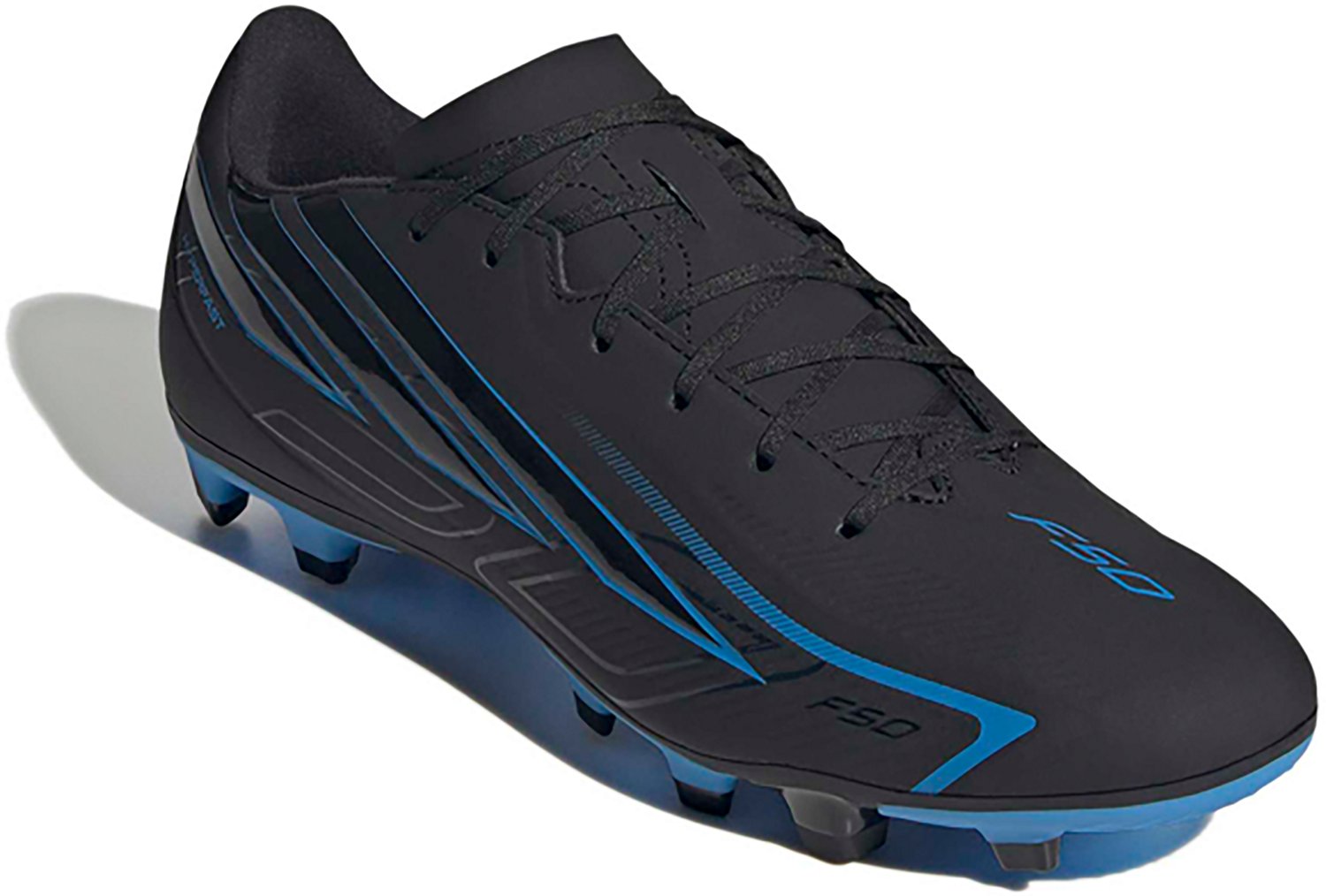adidas Adults' F50 Hyperfast Club Firm Ground / Multi Ground Soccer Cleats - view number 3