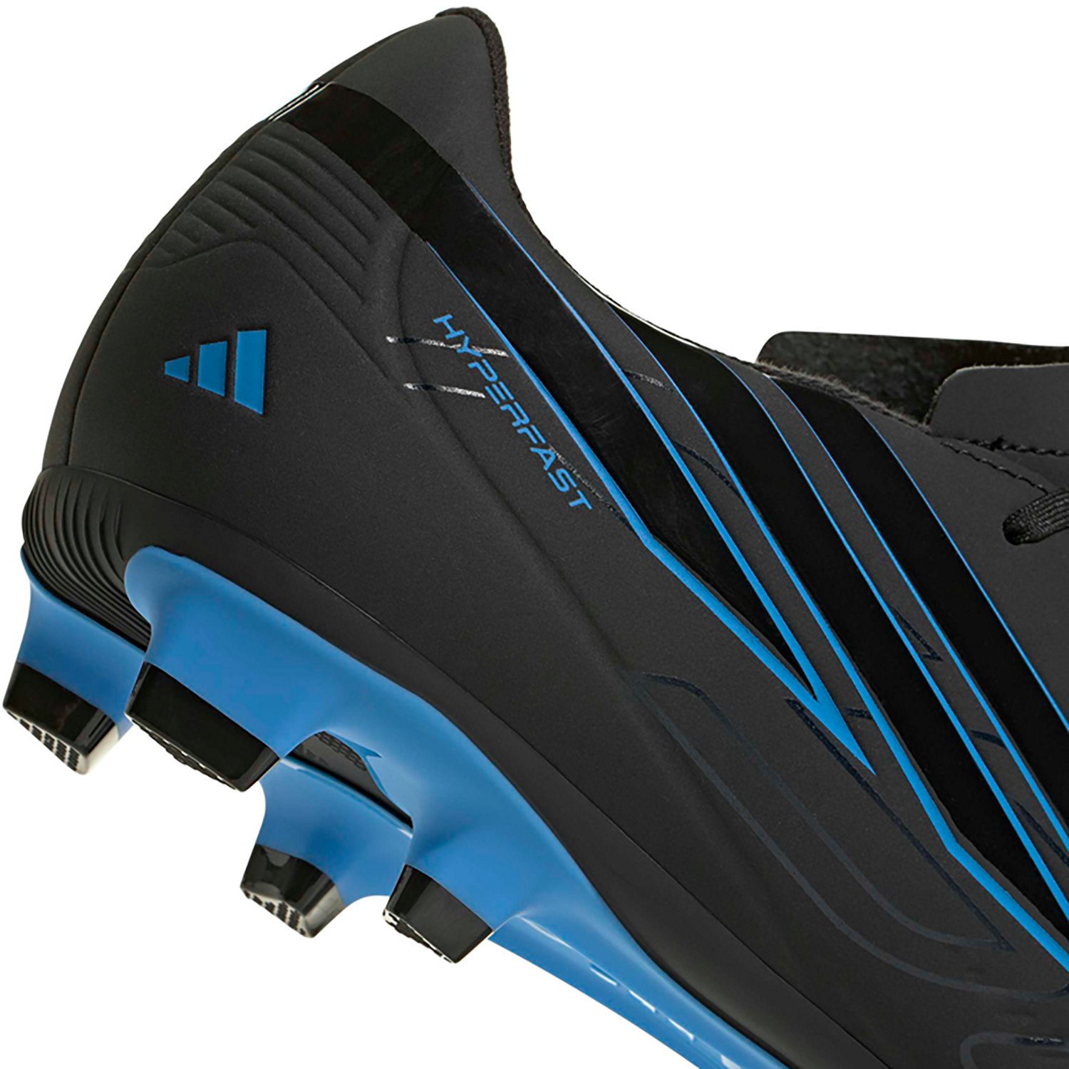 adidas Adults' F50 Hyperfast Club Firm Ground / Multi Ground Soccer Cleats - view number 7