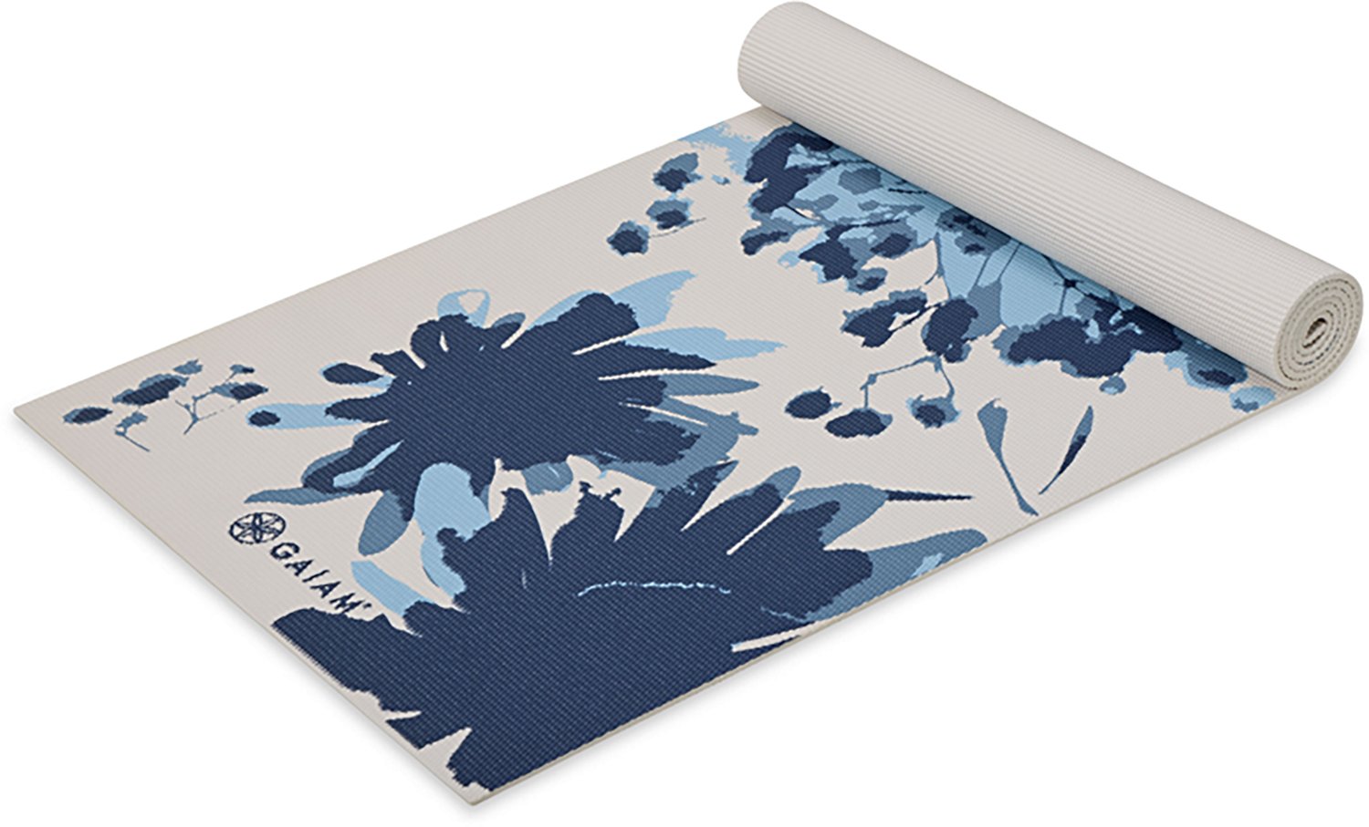 Gaiam Reversible Aubergine Swirl 24 x 68 x 0.24 in Yoga Mat                                                                      - view number 3