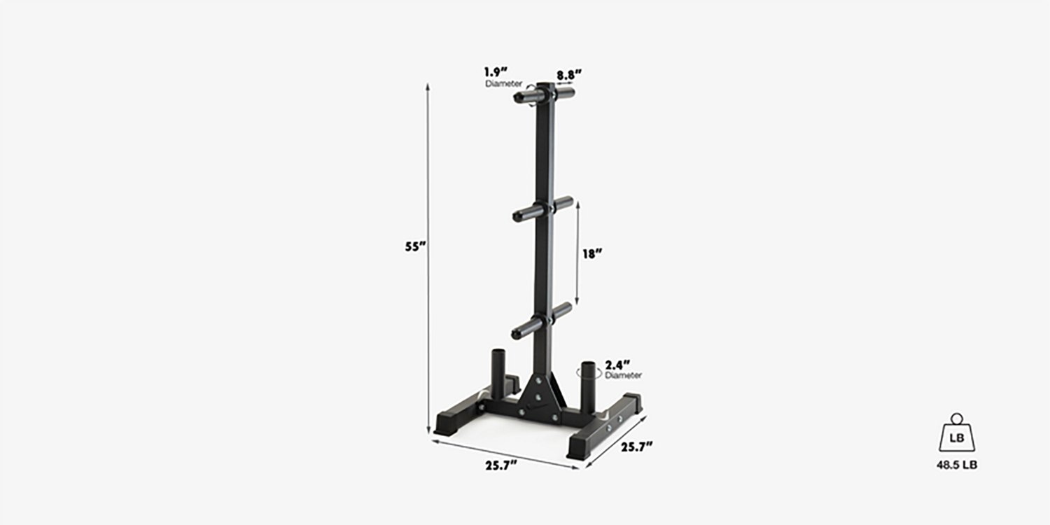 Nike Plate Tree and Barbell Holder - view number 4