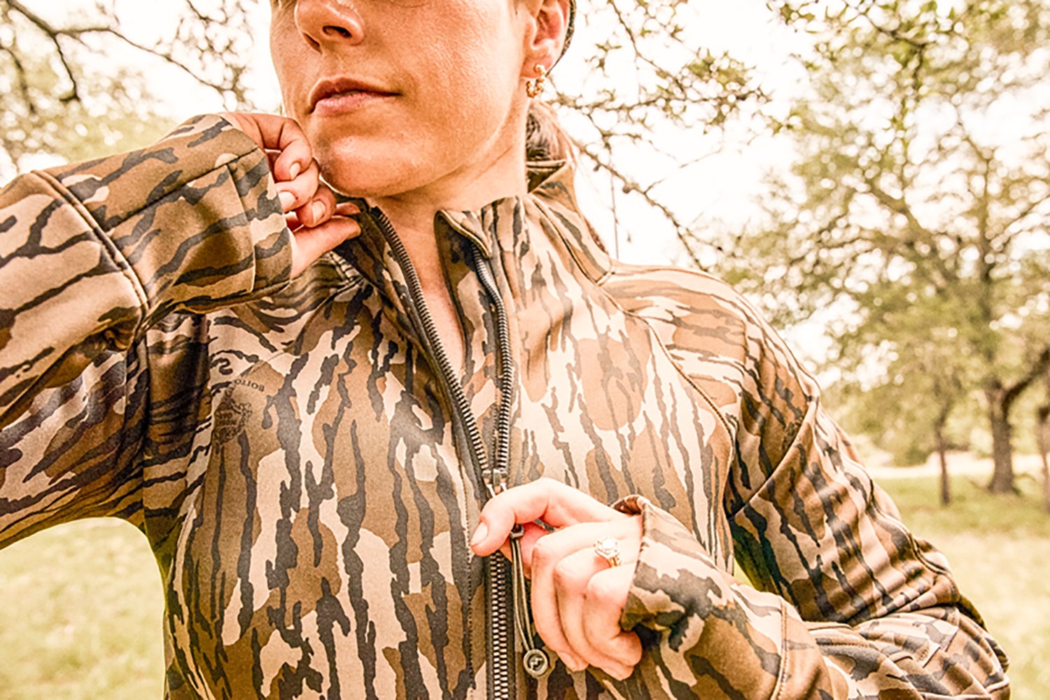 Magellan Outdoors Women's HuntGear Lightweight Camo Fayette Jacket - view number 4