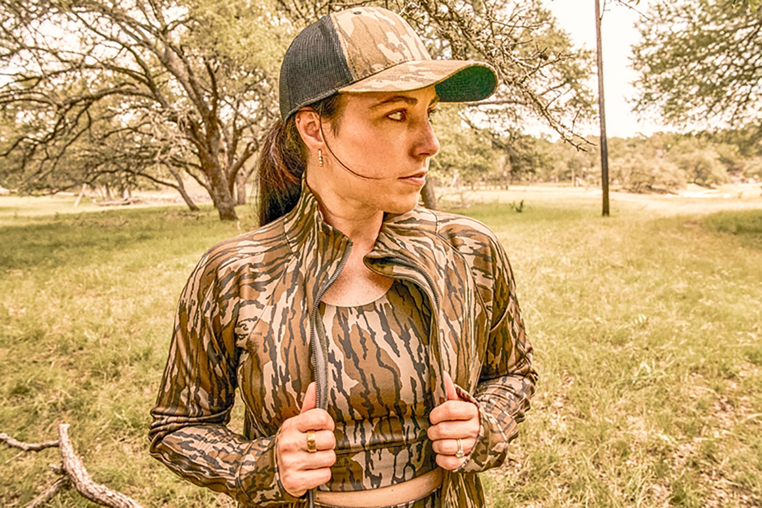 Magellan Outdoors Women's Fayette Camo Hunting Sports Bra - view number 4