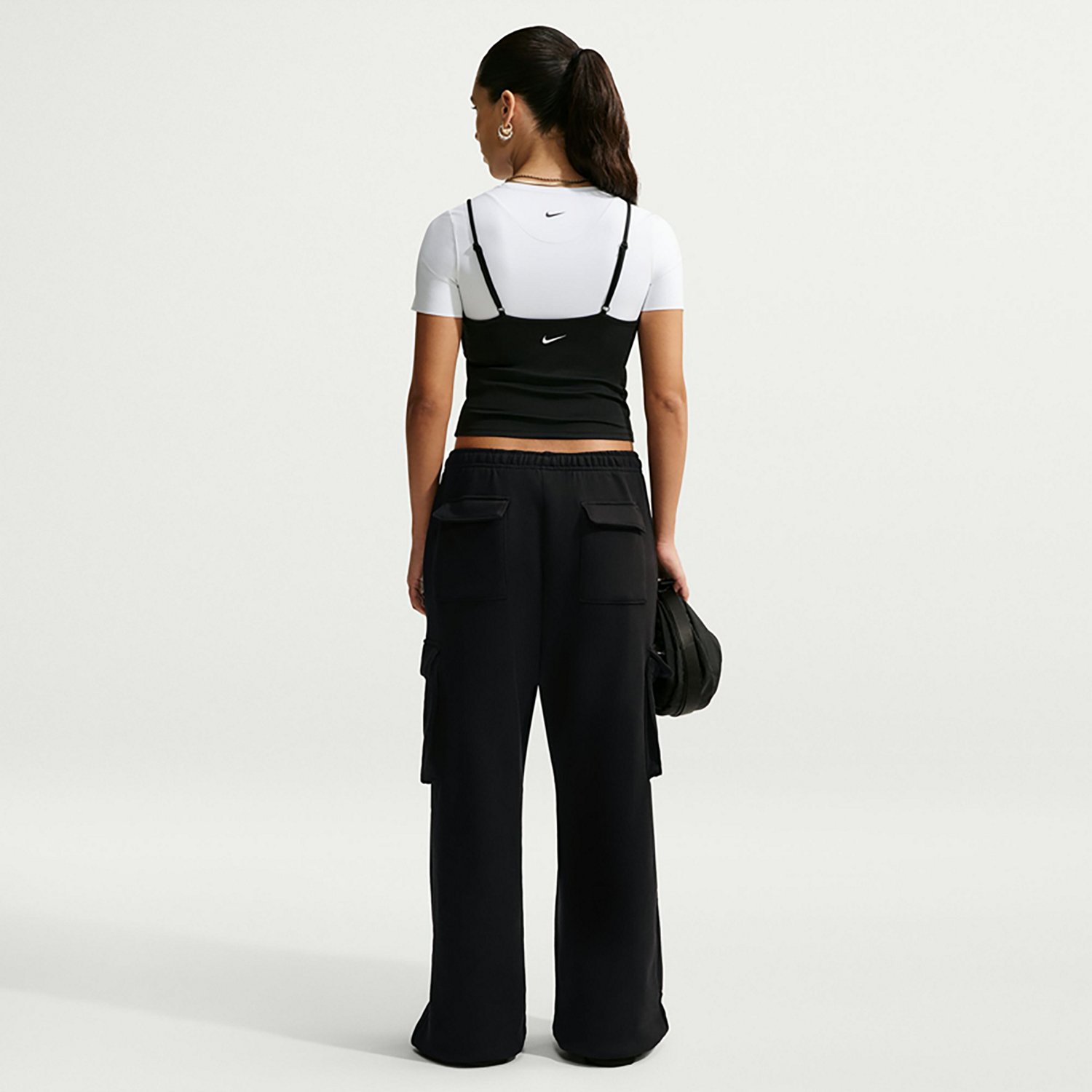 Nike Women's Sportswear Phoenix Fleece Mid-Rise Oversized Cargo Pants - view number 2