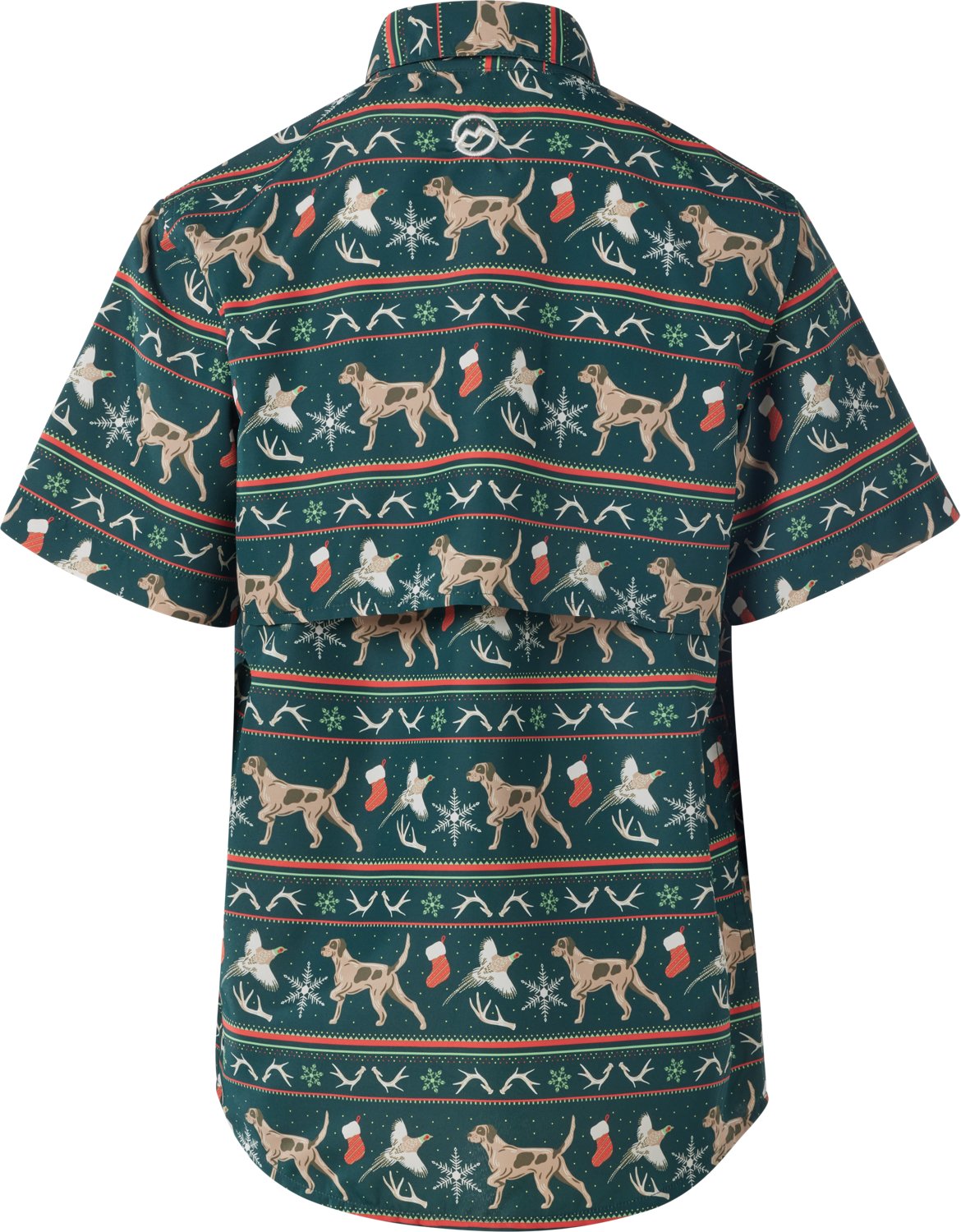 Magellan Outdoors Boys' Laguna Madre Holiday Fair Isle Fishing Shirt - view number 4