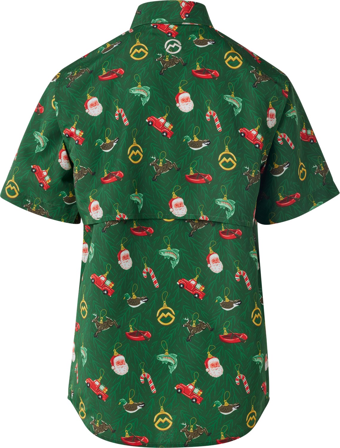 Magellan Outdoors Boys' Laguna Madre Holiday Ornaments Fishing Shirt - view number 2