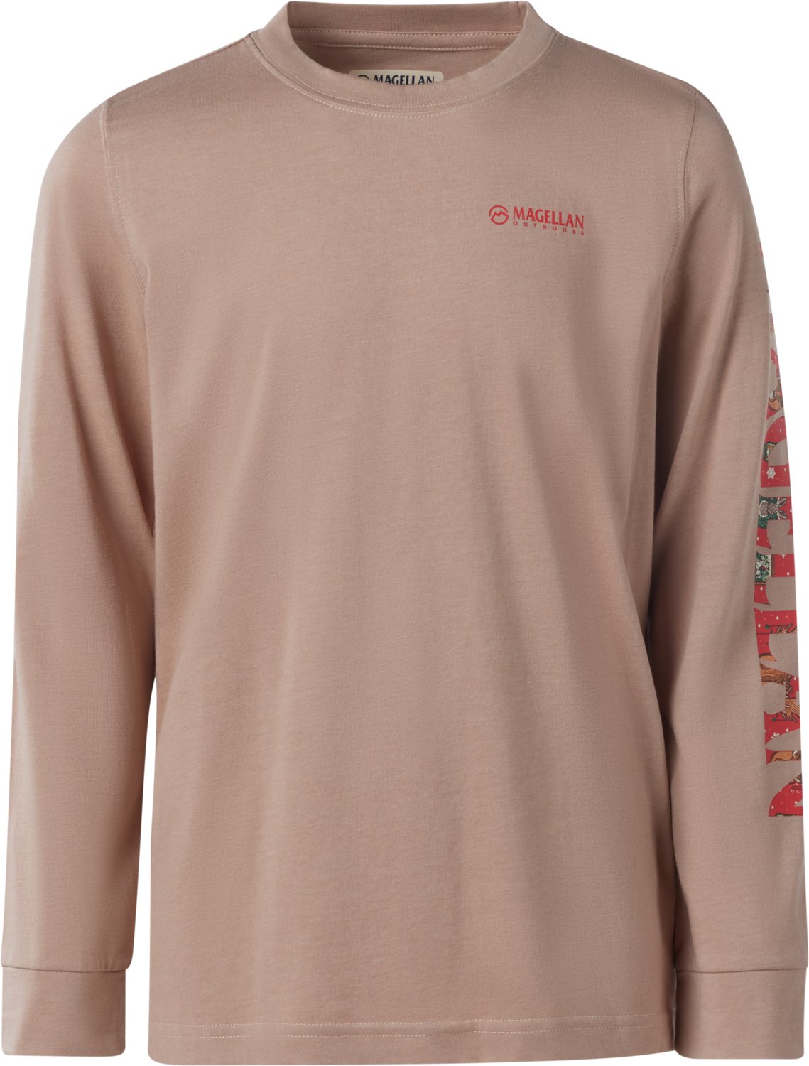 Magellan Outdoors Boys' Grotto Falls Holiday Hunting Wall Long Sleeve T-shirt - view number 2