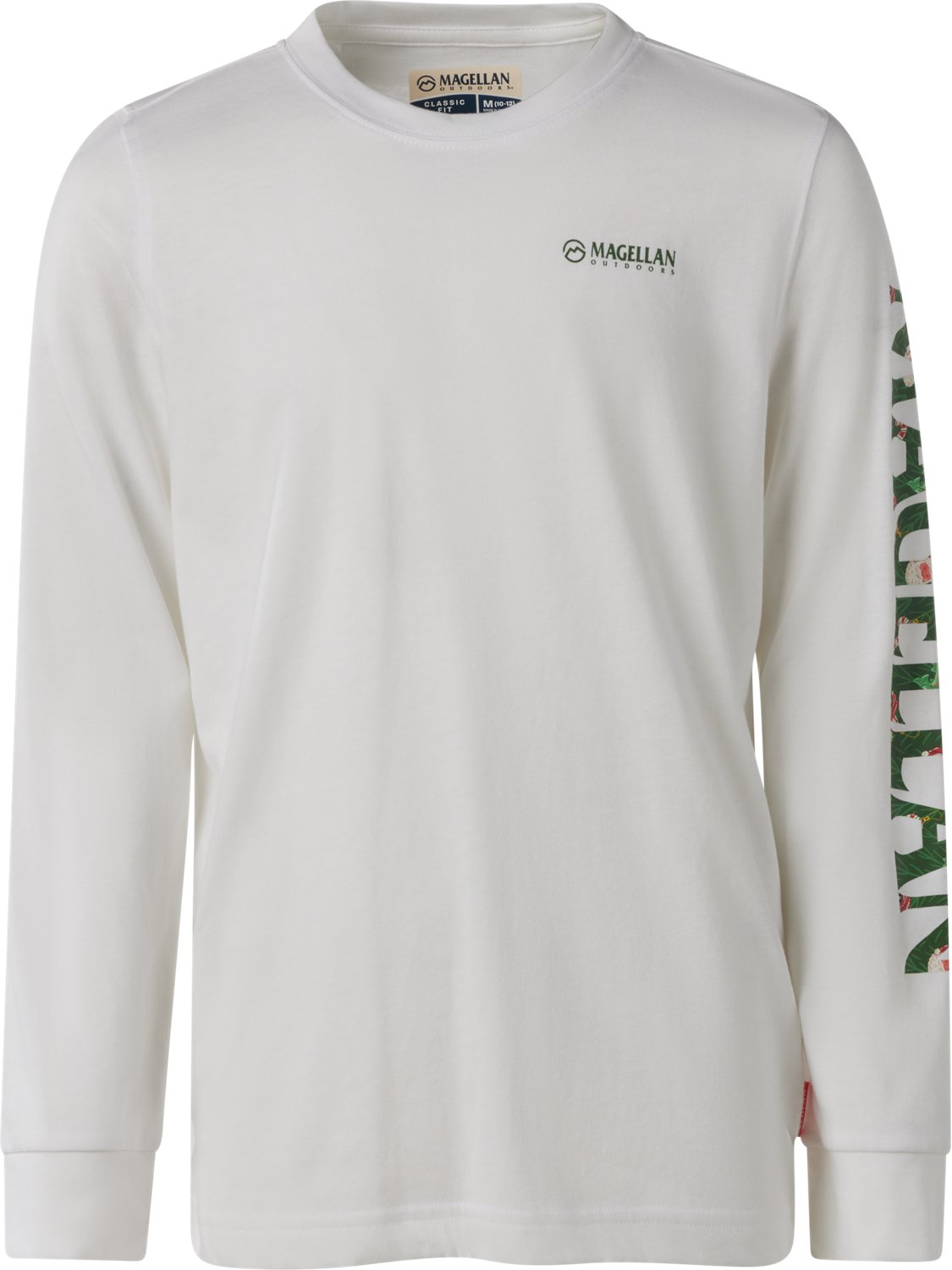 Magellan Outdoors Boys' Grotto Falls Holiday Ornament Long Sleeve T-shirt - view number 3