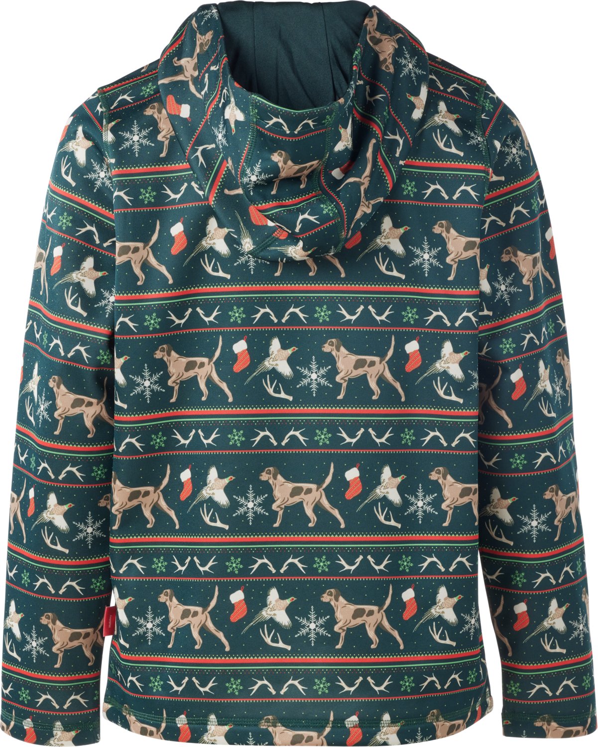 Magellan Outdoors Boys' Holiday Fair Isle Fleece Hoodie - view number 2
