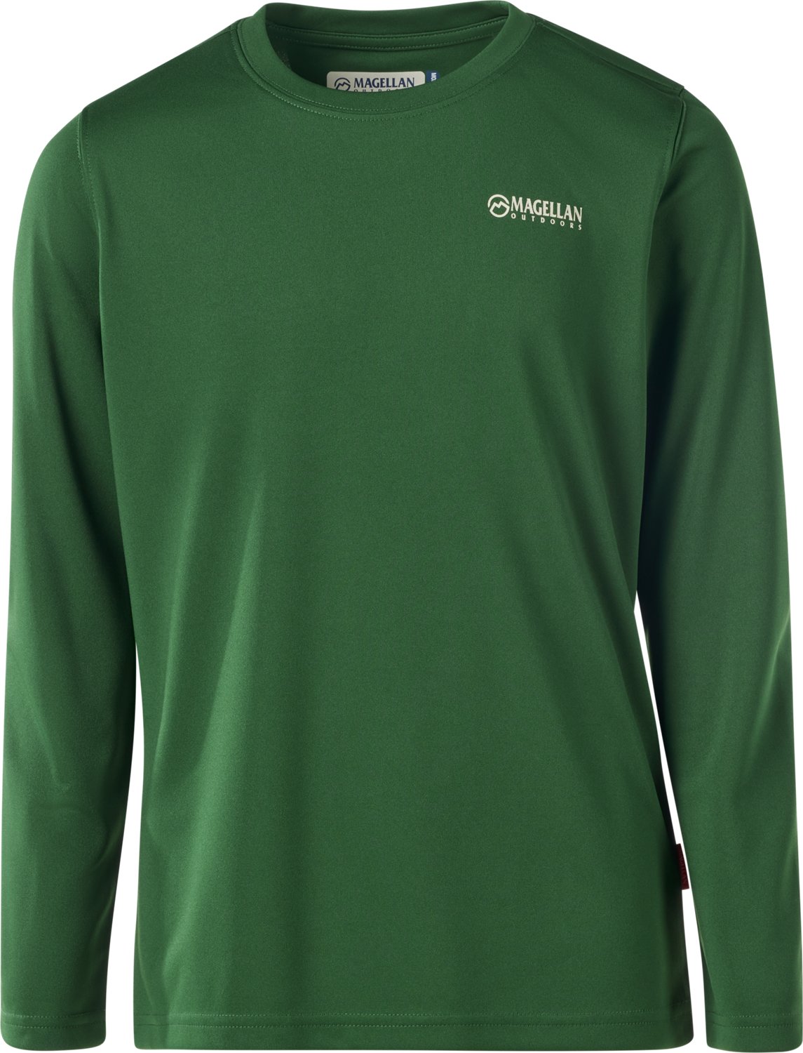 Magellan Outdoors Girls' Holiday Ornament Graphic Crew Long Sleeve T-shirt - view number 5