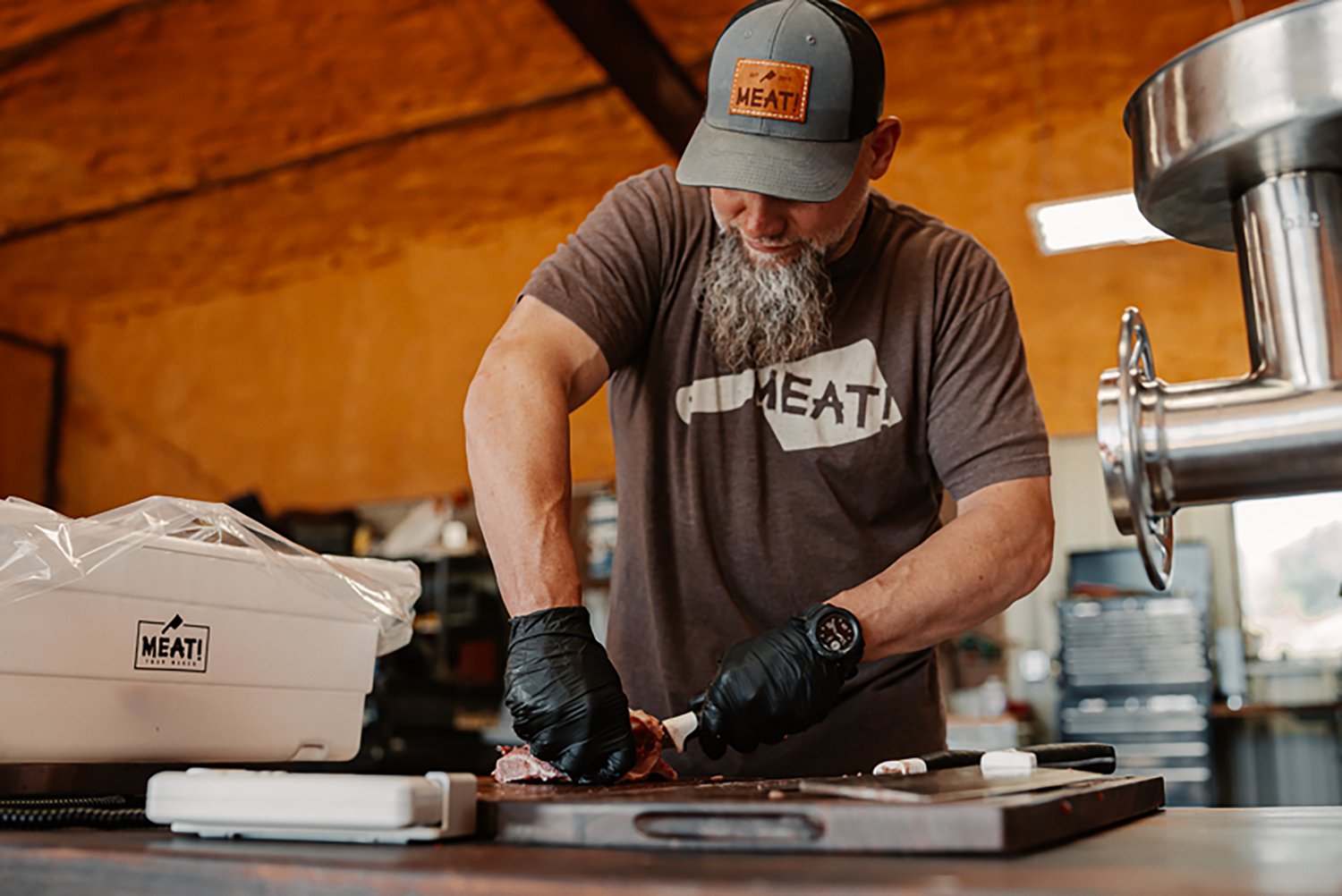 MEAT! 6" Curved Boning Butcher Knife - view number 4