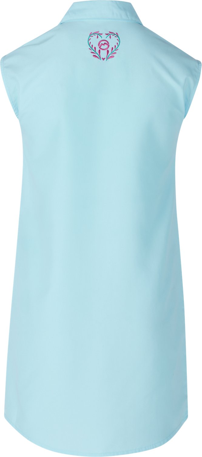 Magellan Outdoors Girls' Guayabera Ruffle Dress - view number 2