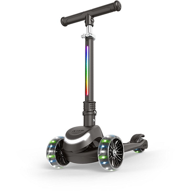 Jetson Leap 3-Wheel Kick Scooter, Kids, Black