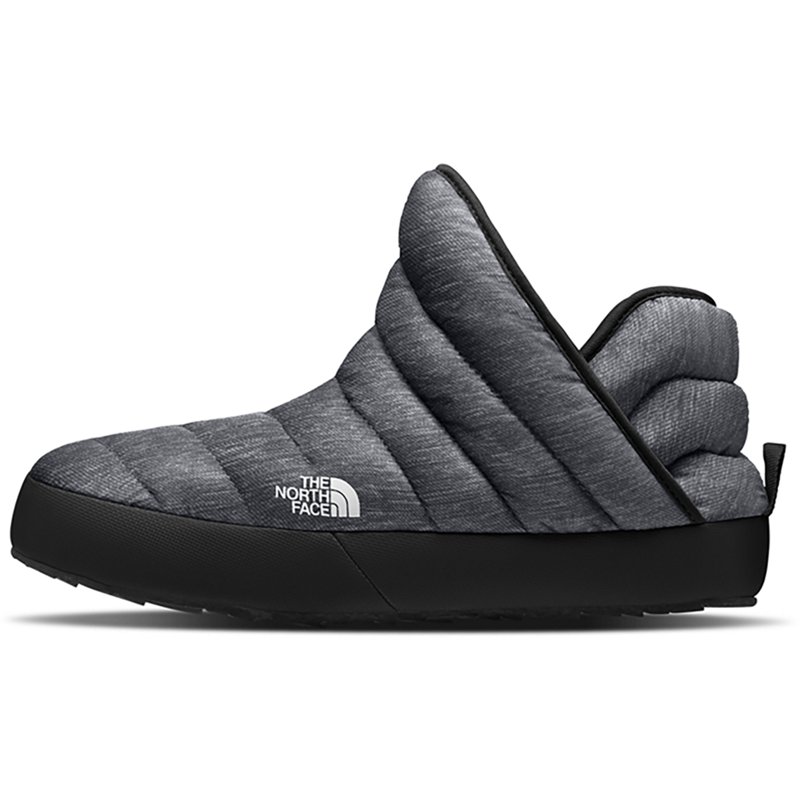 The North Face Women's Thermoball Traction Cold Weather Slip-On Booties - Phantom Gray Heather Print/Black