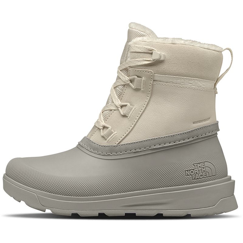 The North Face Women’s Shellista V Shorty WP Boots (Size: 9.5): White Dune/Soapstone