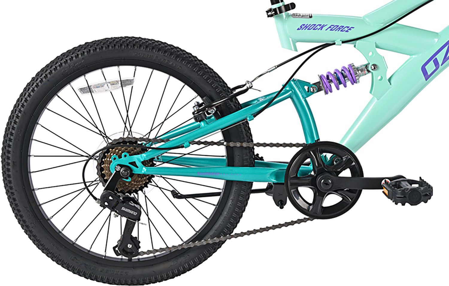 Ozone 500 Kids' Shock Force 20 in 7-Speed Mountain Bike  - view number 4