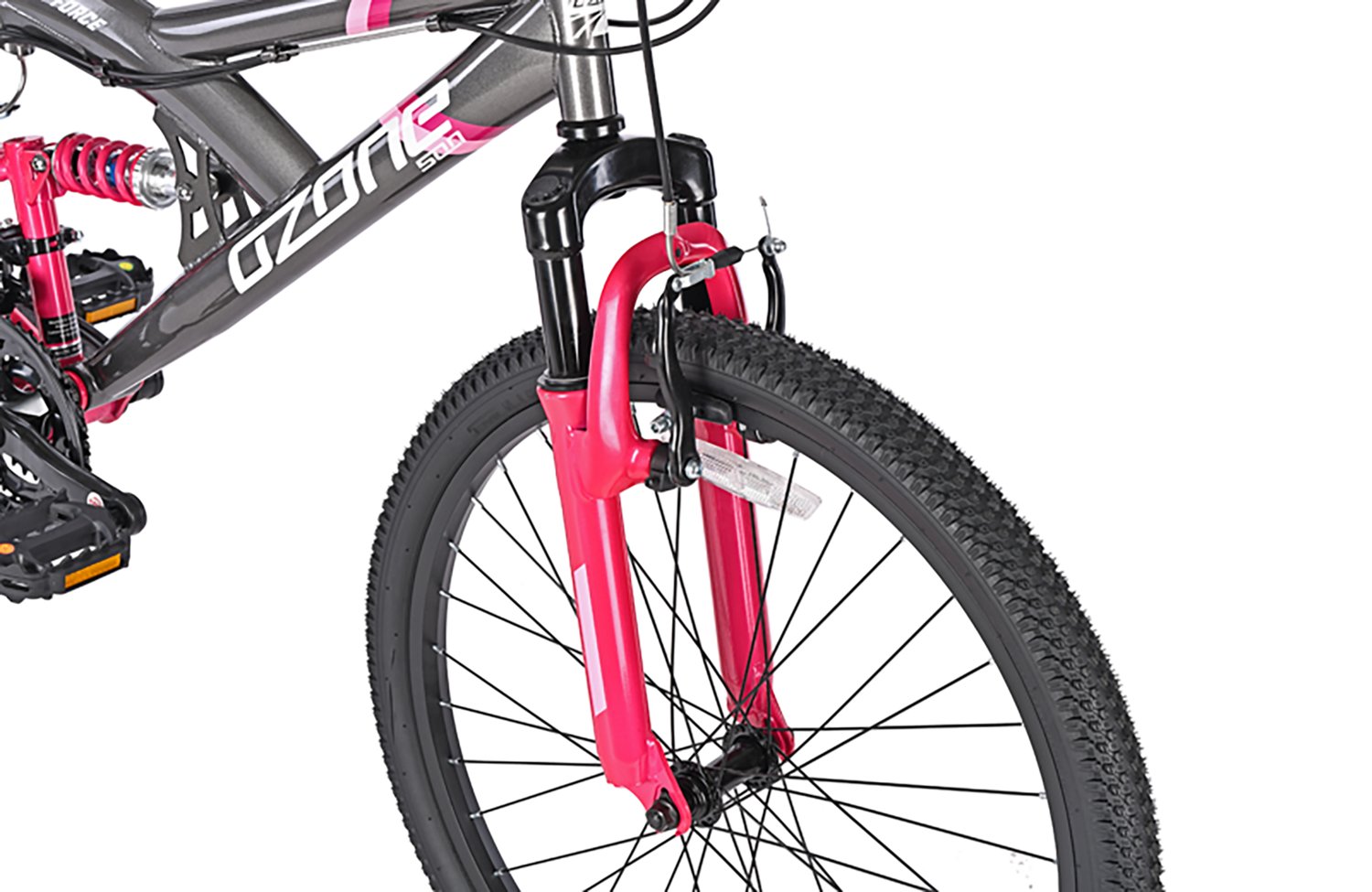 Ozone 500 Girls' Shock Force 24 in 21-Speed Mountain Bike - view number 7