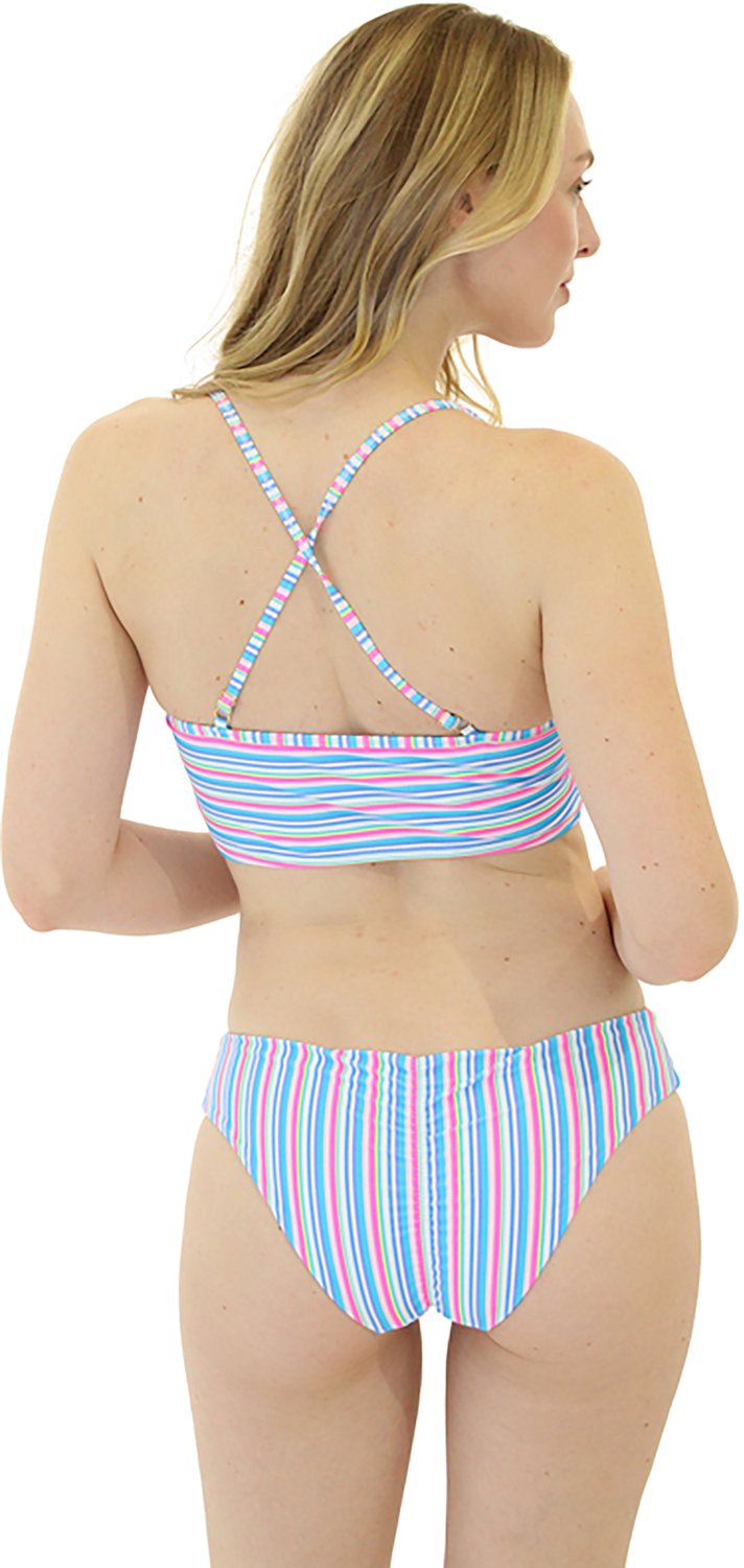 Cyn & Luca Juniors' Sami Crop Bikini Top - view number 5