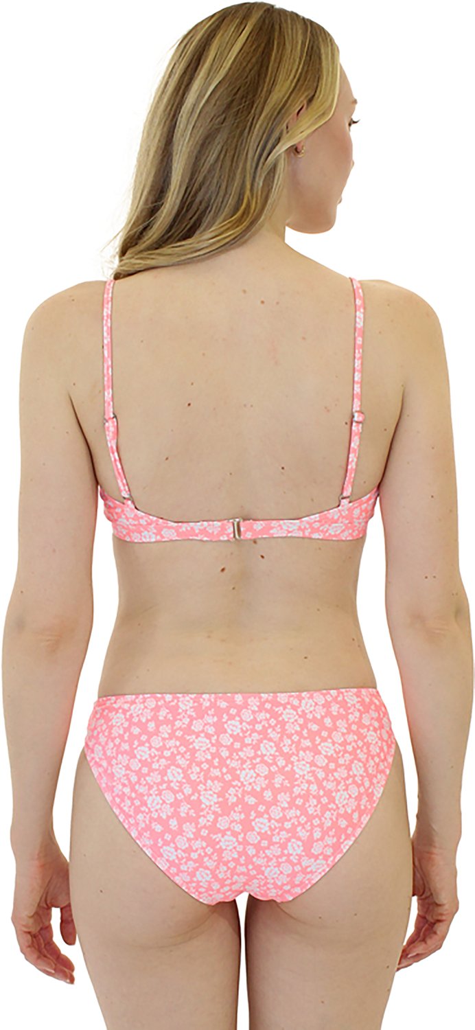 Cyn & Luca Juniors' Holly High Waist Bikini Bottoms