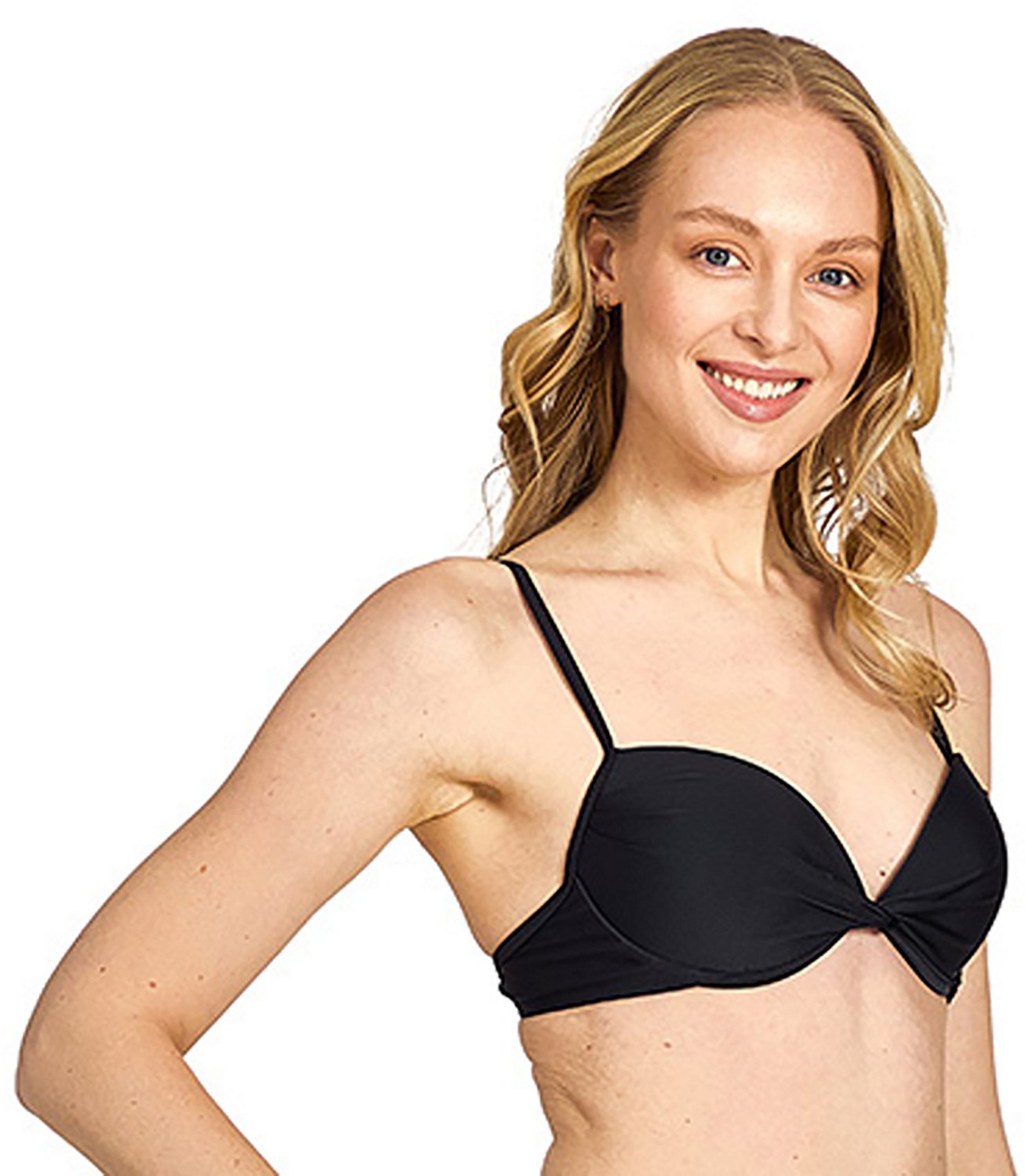 Cyn & Luca Junior's Pearl Push Up Bikini Top