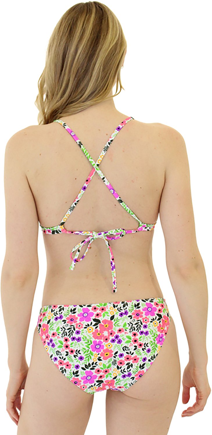 Cyn & Luca Juniors' Tess Triangle Bikini Top - view number 2
