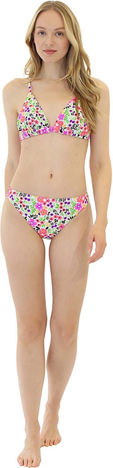 Cyn & Luca Juniors' Tess Triangle Bikini Top - view number 4