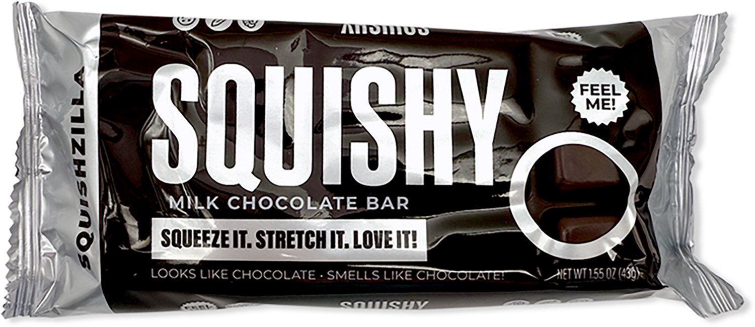 Fun Doh SquishZilla Slow Rise Scented Squishy Chocolate Bar - view number 3