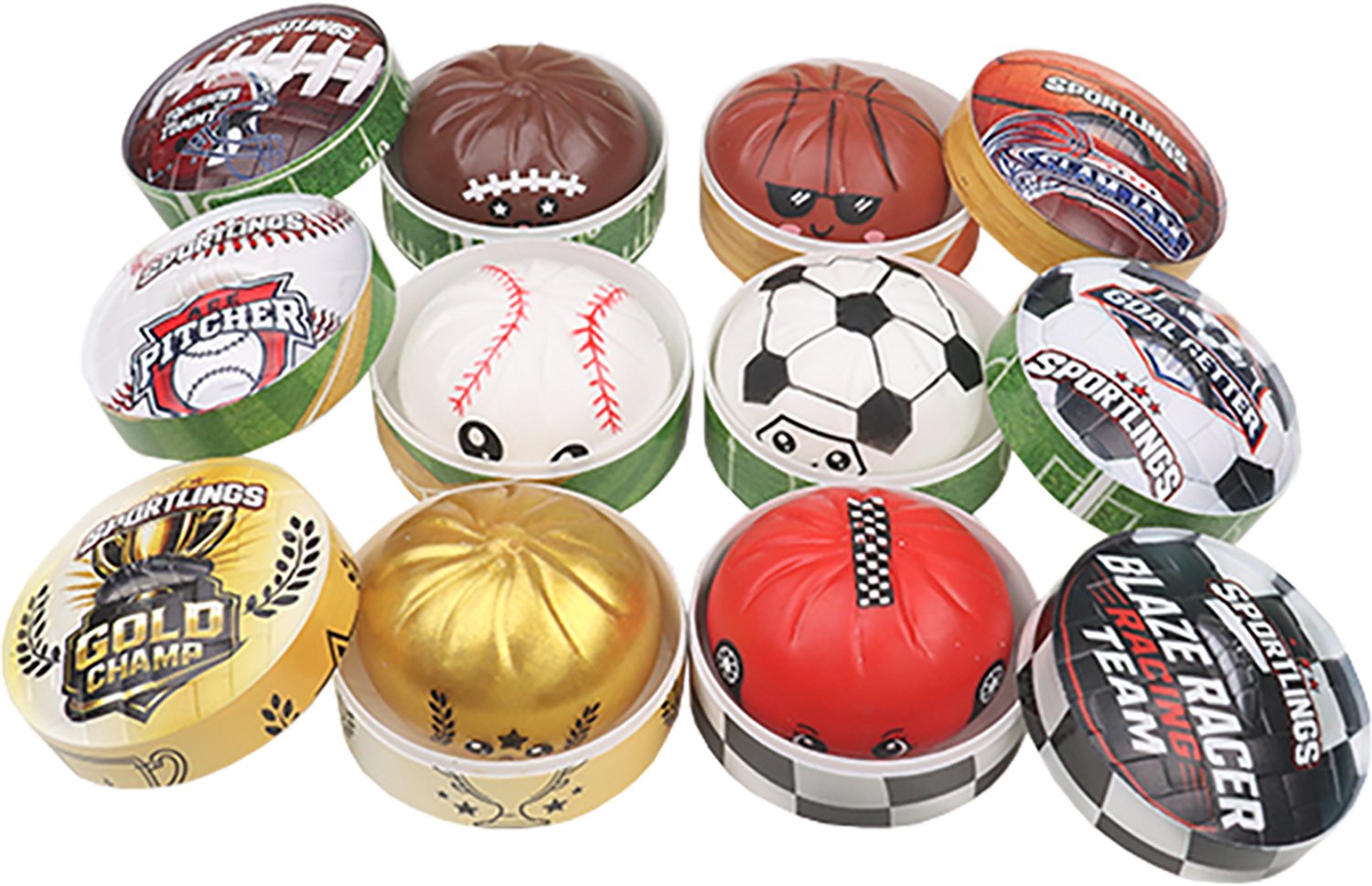 Fun Doh Sportlings Sports Dumpling Squish Toy - view number 3