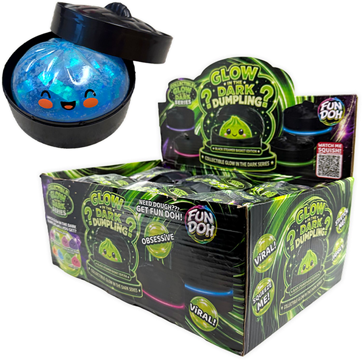 Fun Doh Glow-in-the-Dark Mystery Dumpling Toy