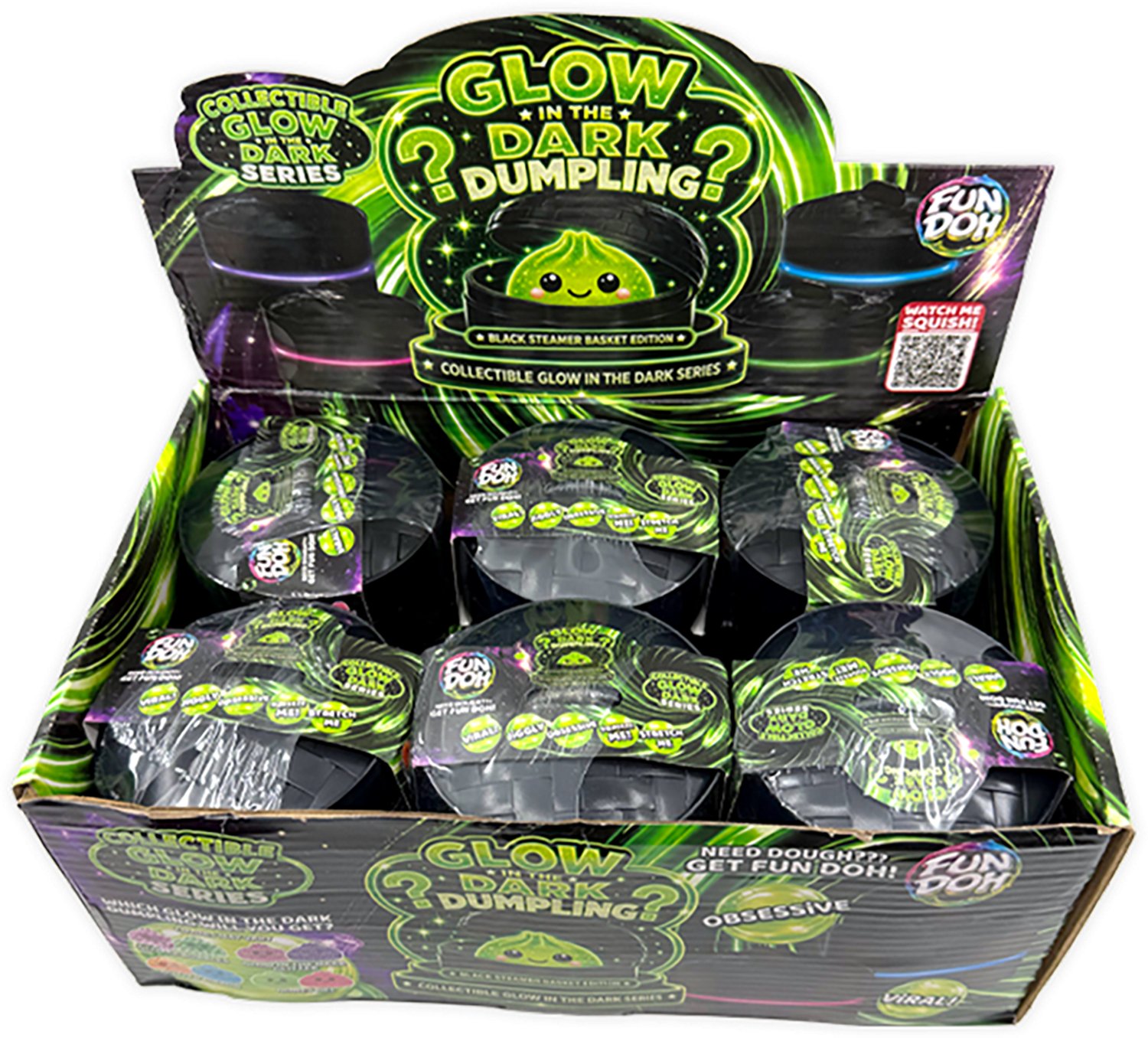Fun Doh Glow-in-the-Dark Mystery Dumpling Toy - view number 4