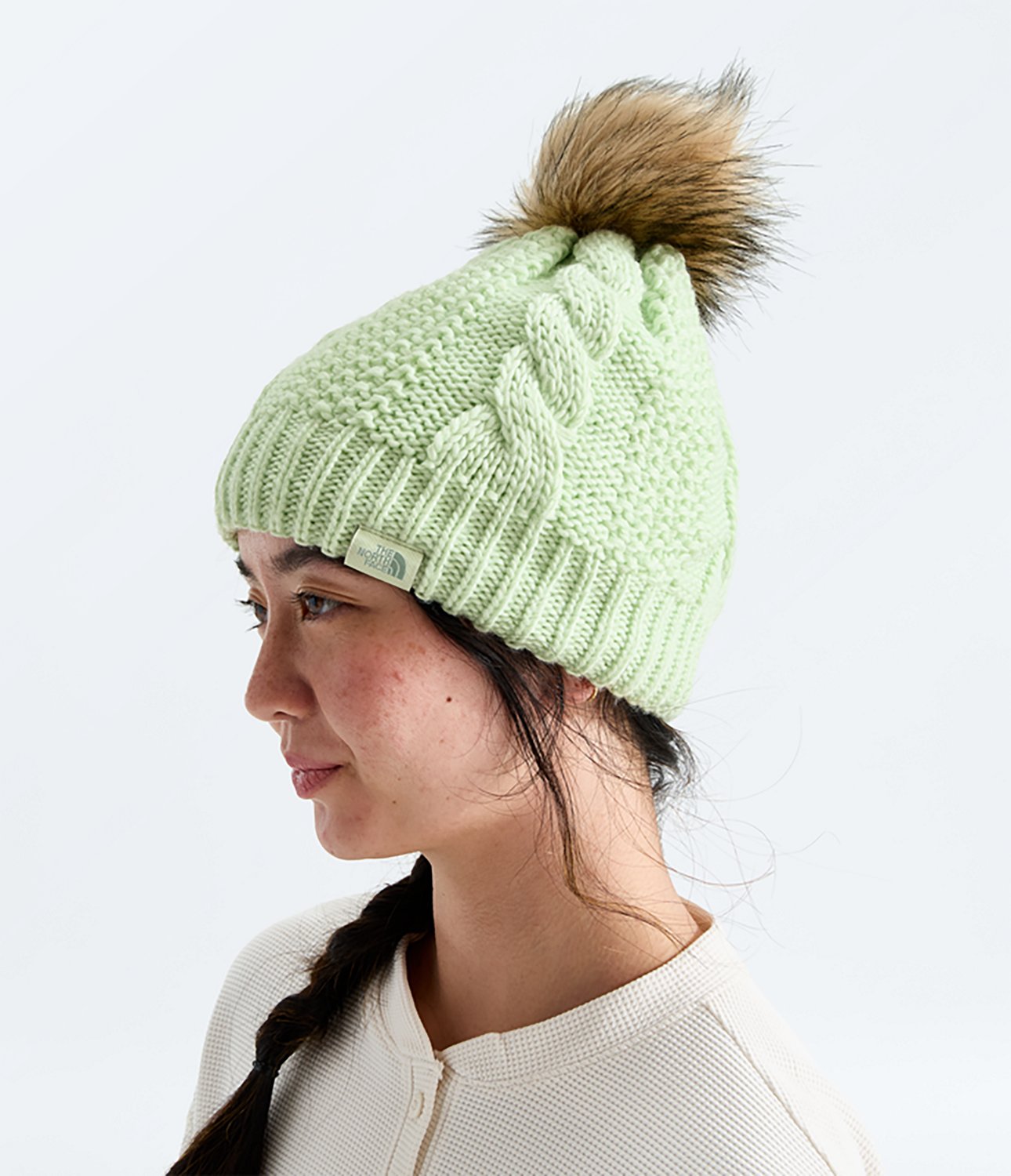 The North Face Women's Oh Mega Fur Pom Lined Beanie