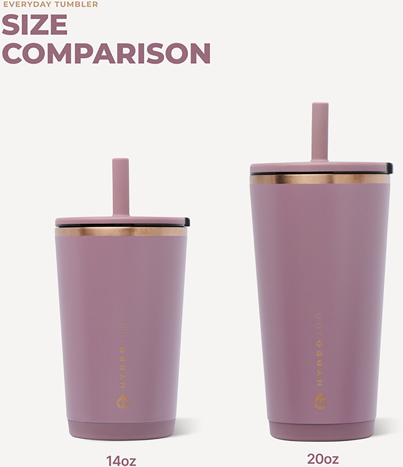 HydroJug 14 oz. Everyday Tumbler with Straw Lid - view number 5