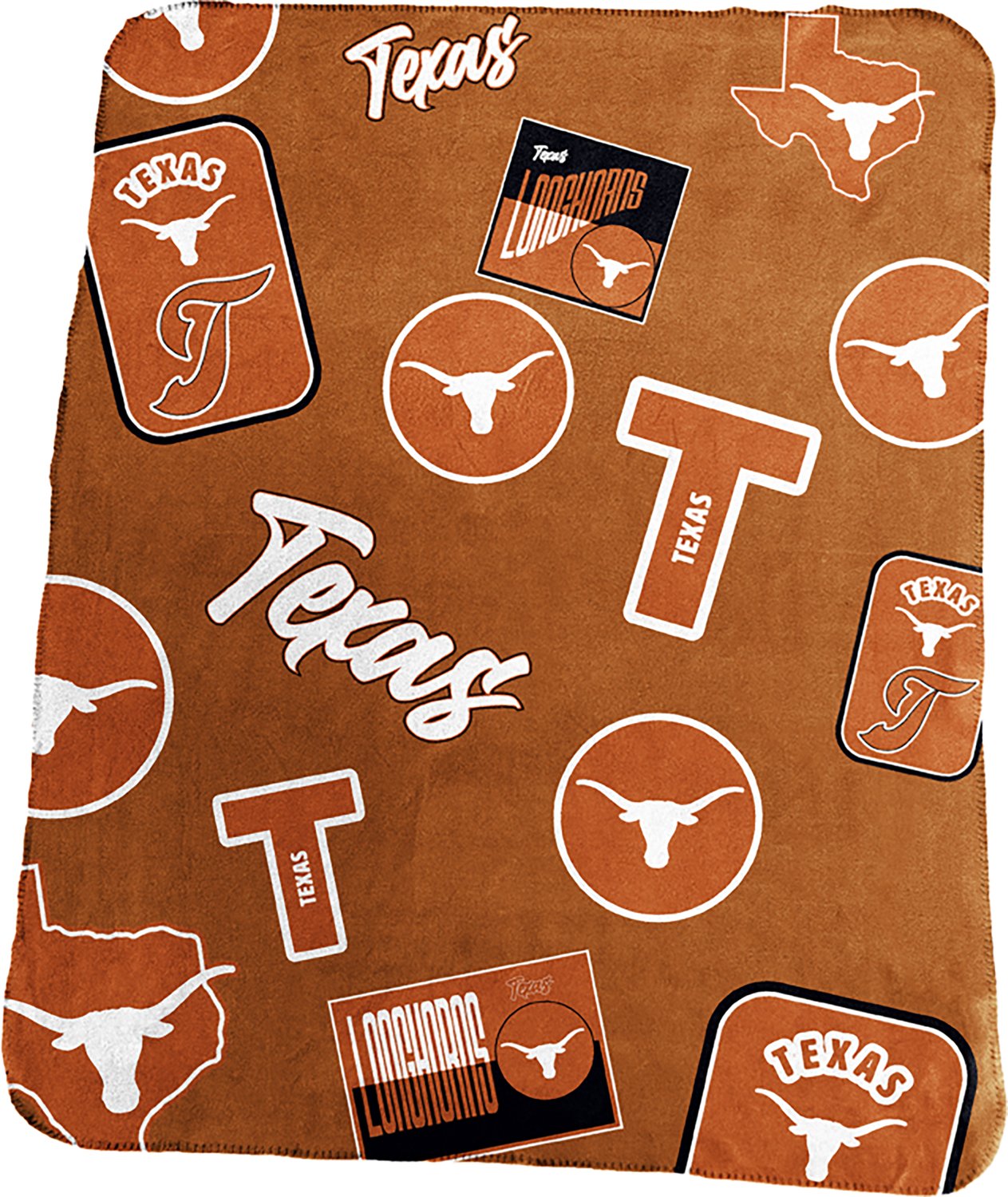 Logo Brands University of Texas Classic Alternate Dreamweave Fleece Throw Blanket