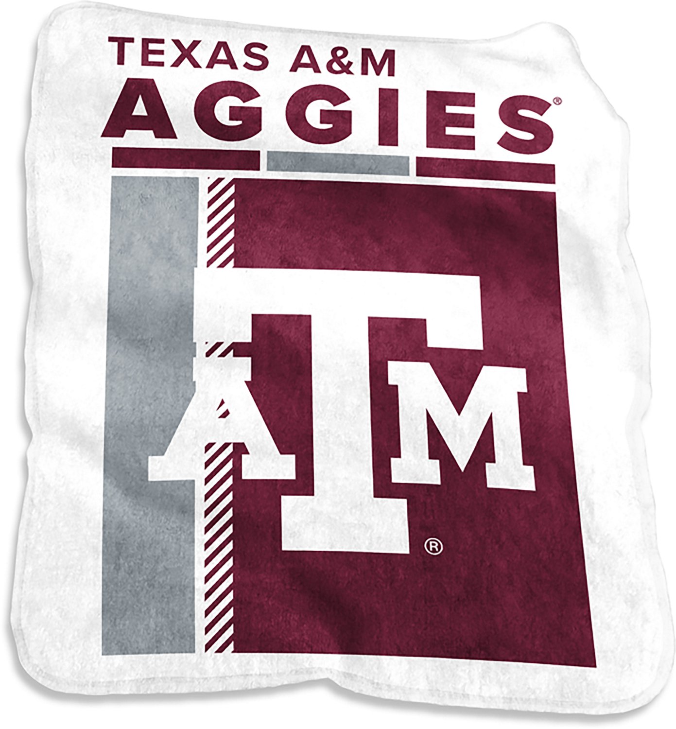 Logo Brands Texas A&M University Raschel Poster Throw Blanket
