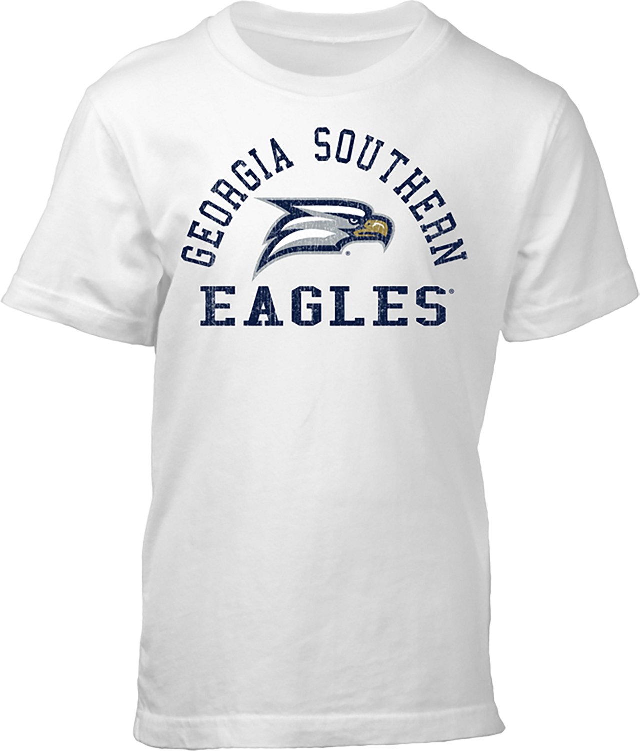 Wes & Willy Boys' Georgia Southern University School Arch Mascot Graphic T-shirt