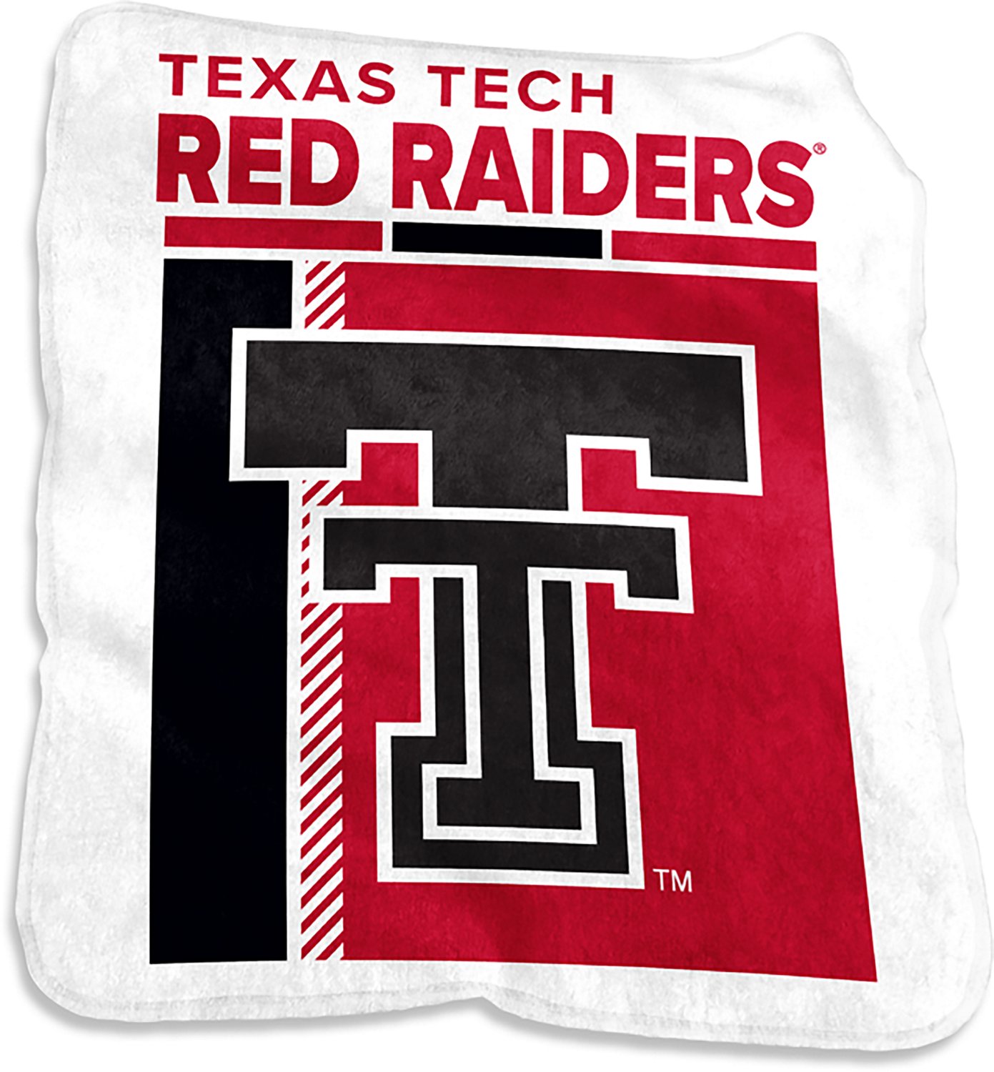 Logo Brands Texas Tech University Raschel Poster Throw Blanket