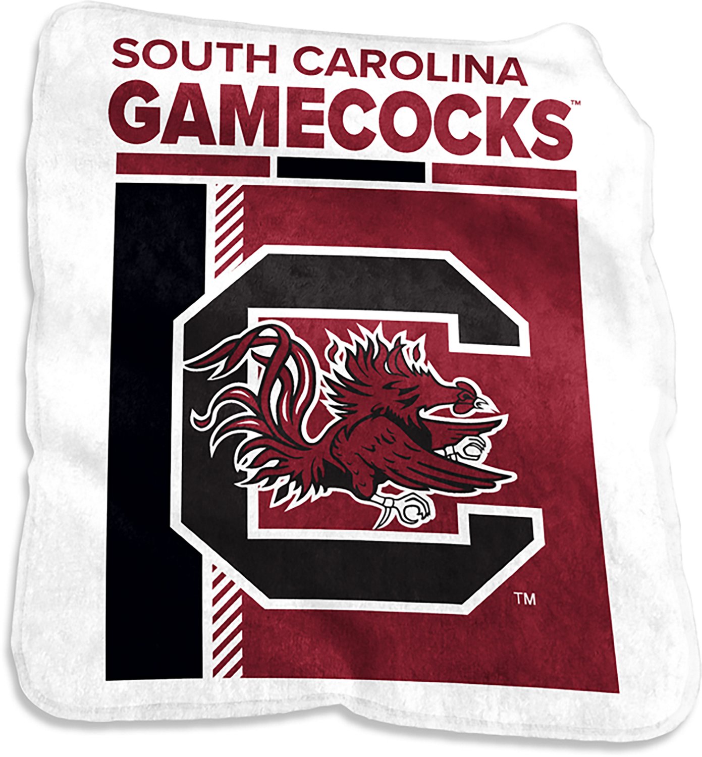 Logo Brands University of South Carolina Raschel Poster Throw Blanket