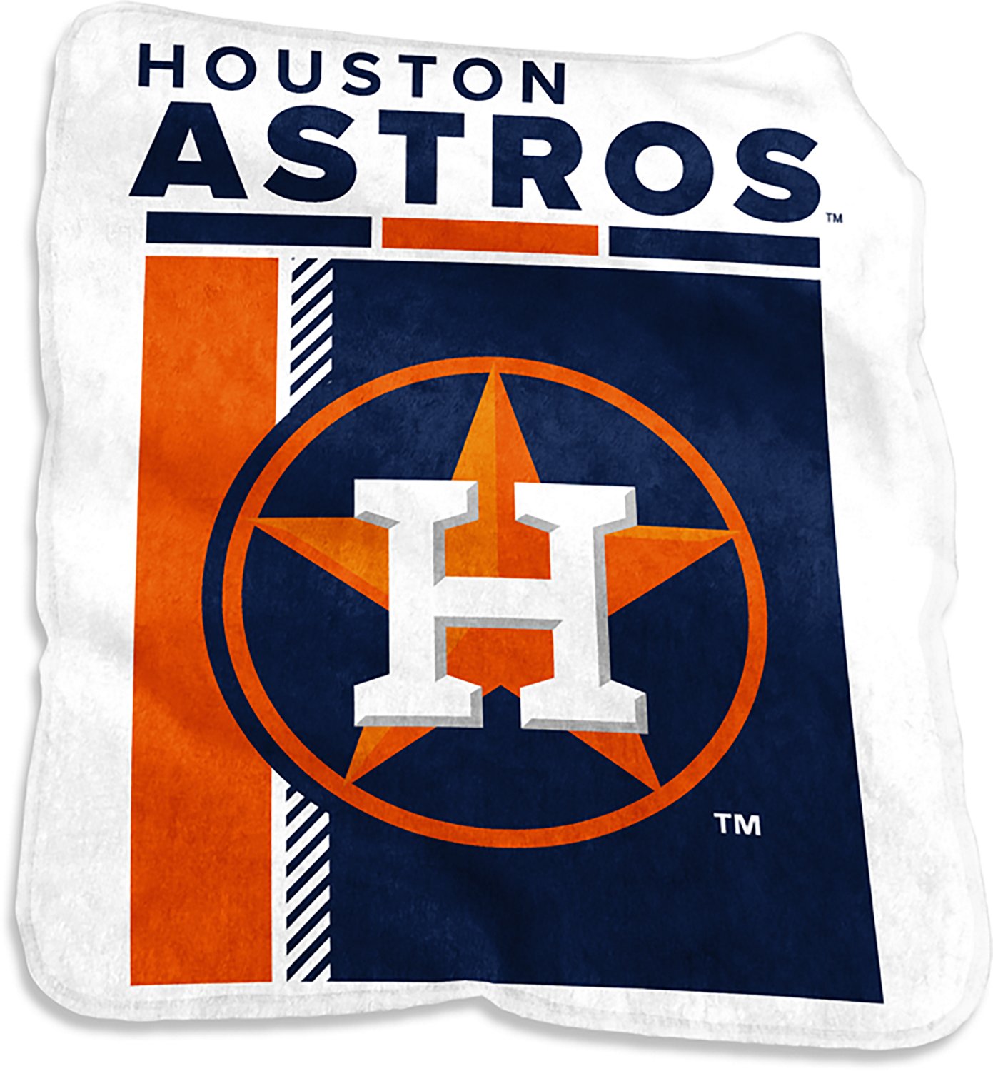Logo Brands Houston Astros Raschel Poster Throw Blanket
