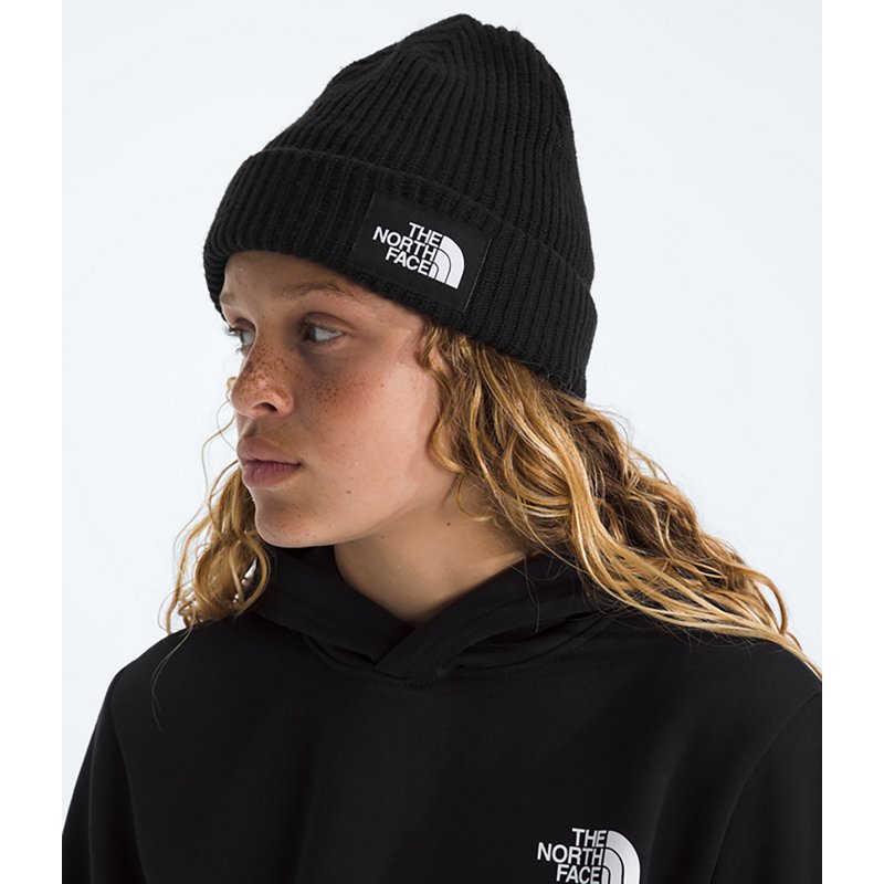 The North Face Boys Salty Lined Beanie Hat - TNF Black