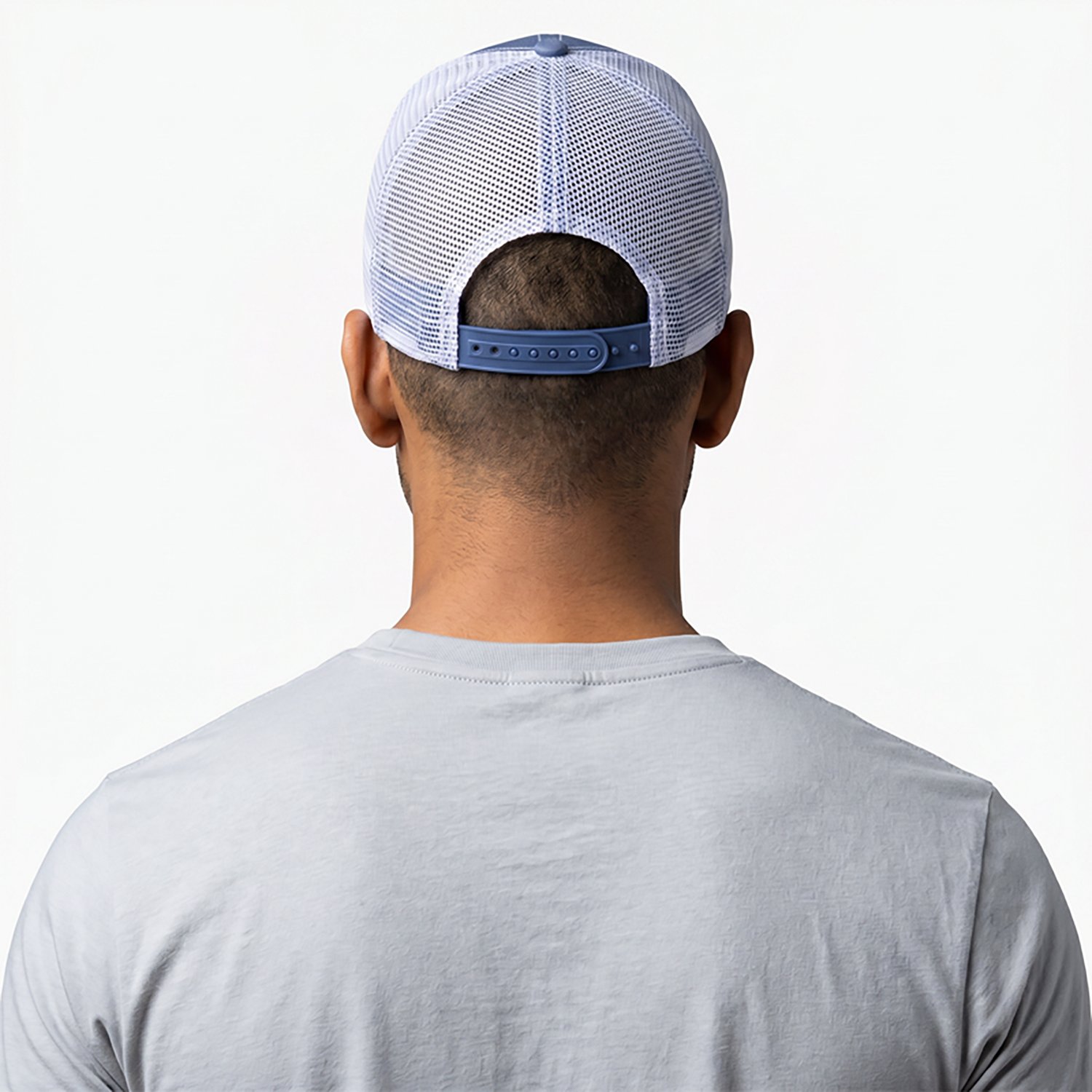 Academy Sports + Outdoors Men's American Flag Trucker Hat - view number 3