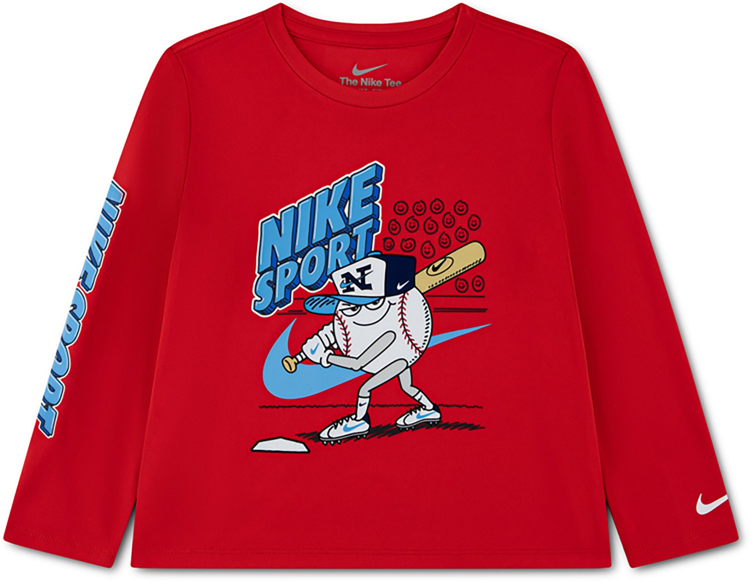 Nike Boys' Dri-FIT Long Sleeve Graphic T-shirt