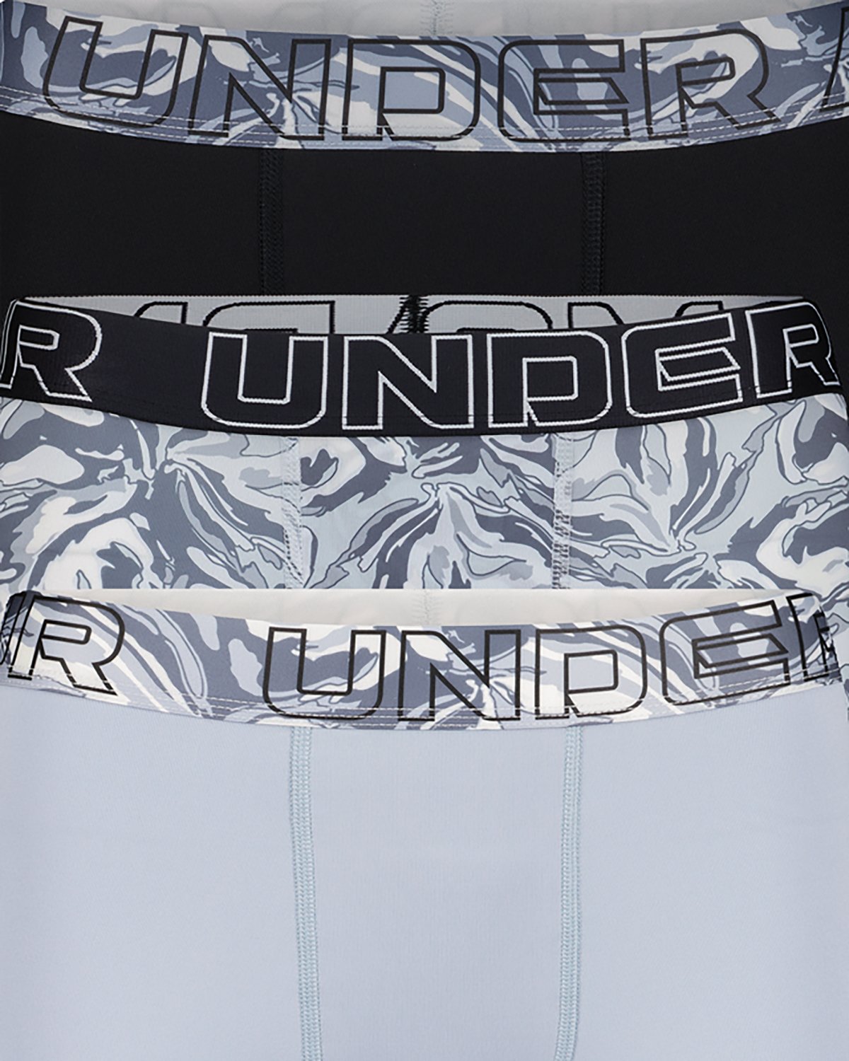 Under Armour Boys' Performance Tech Prints 3-Pack Boxer Briefs - view number 6