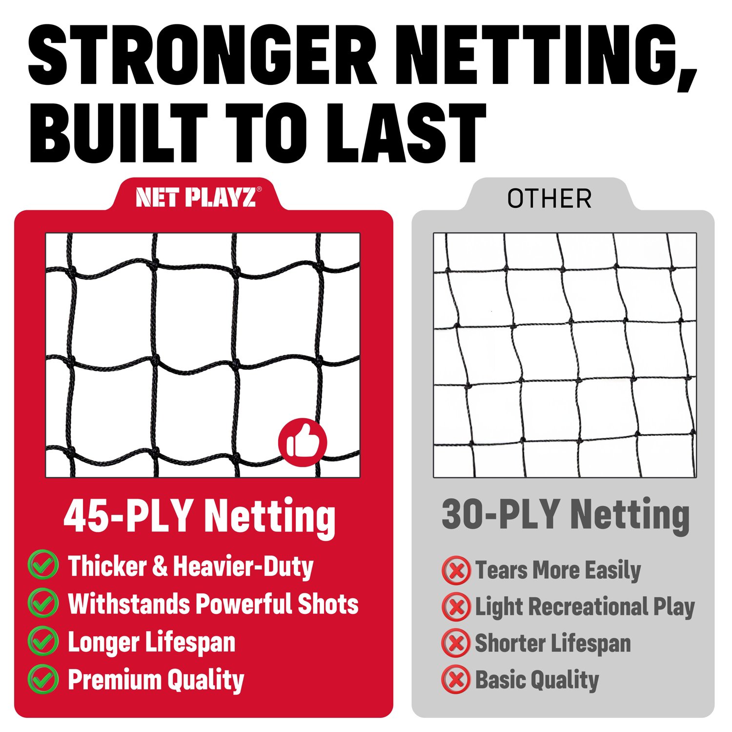Net Playz 6 ft x 4 ft Portable Soccer Goal - view number 4