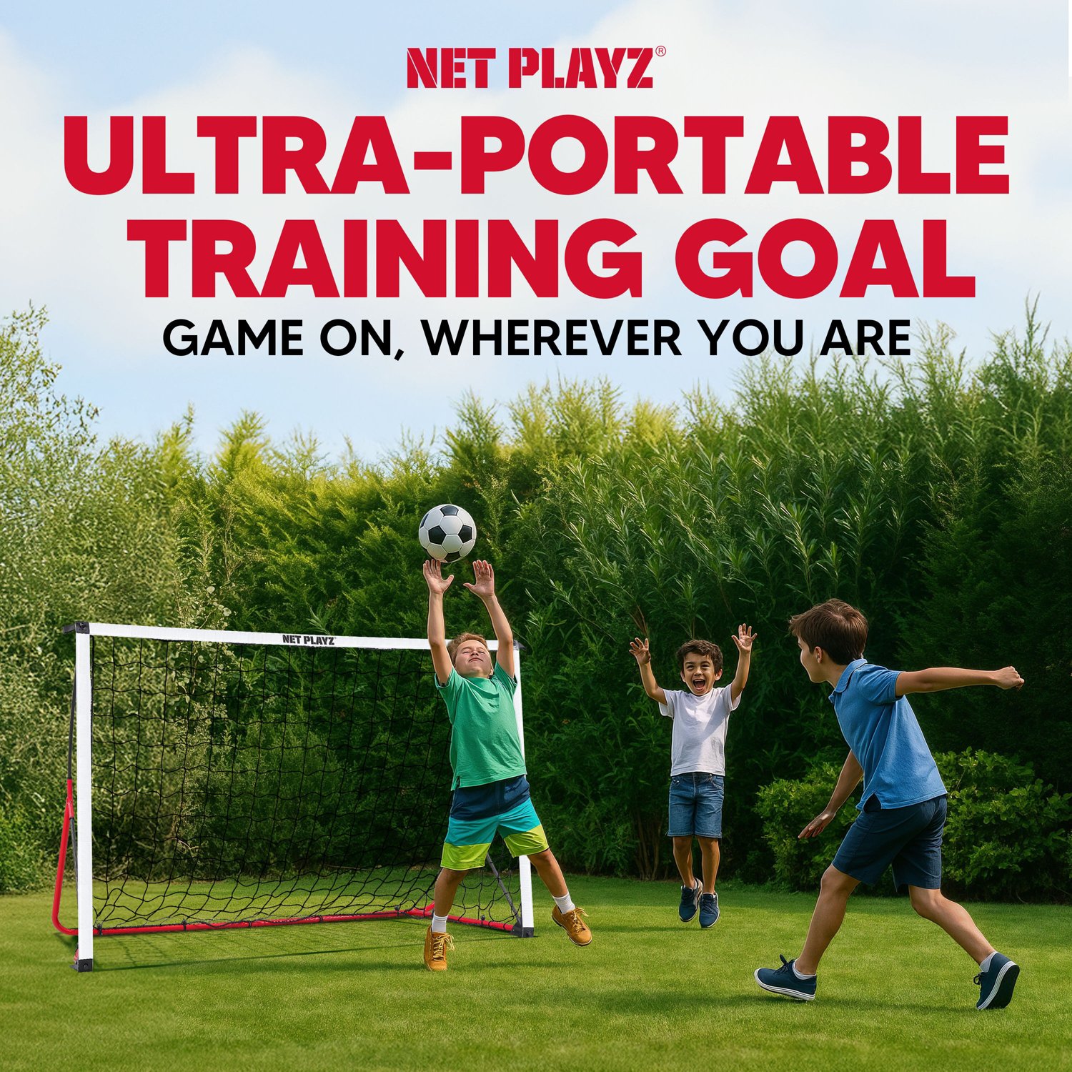 Net Playz 6 ft x 4 ft Portable Soccer Goal - view number 7