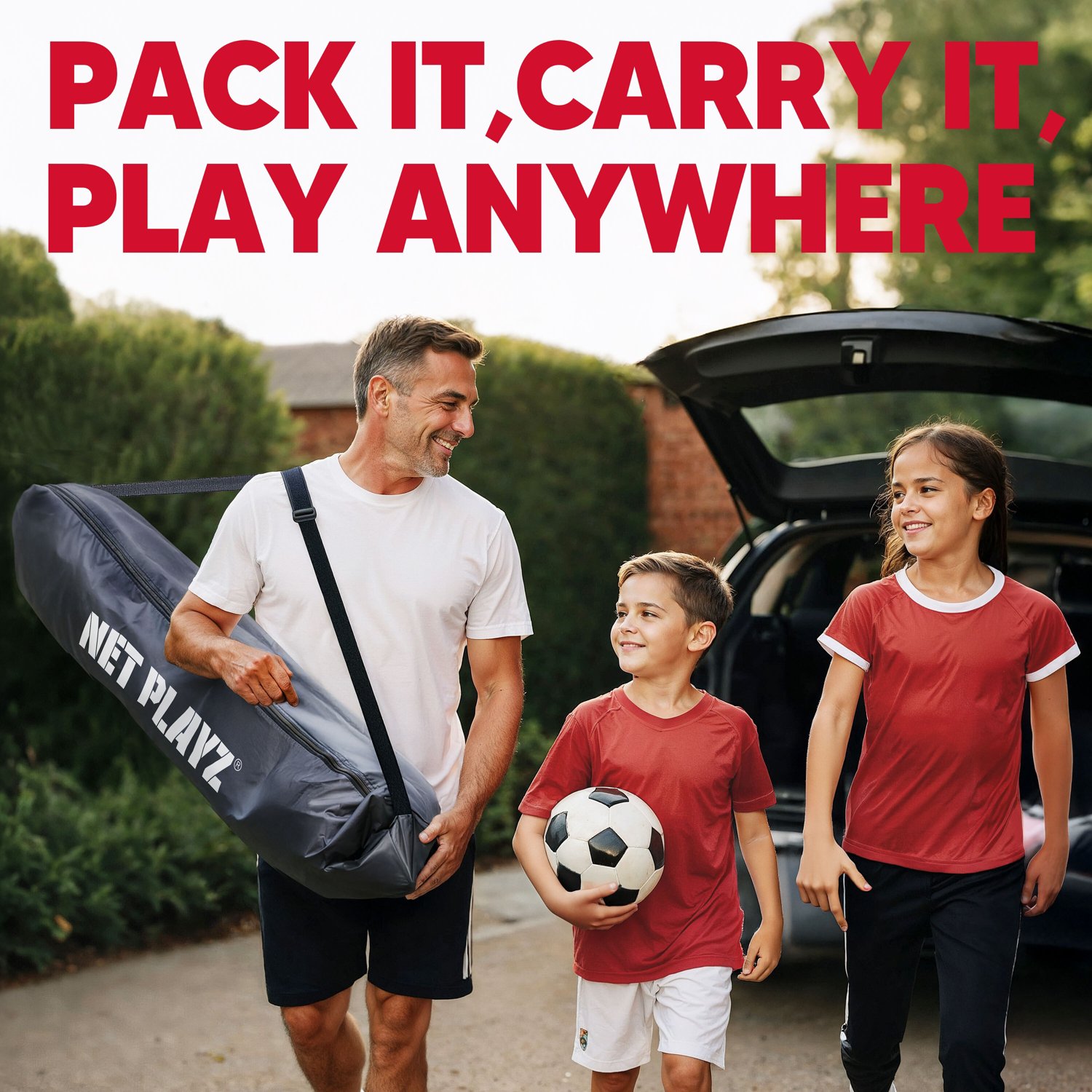 Net Playz 12 ft x 6 ft Portable Soccer Goal - view number 4