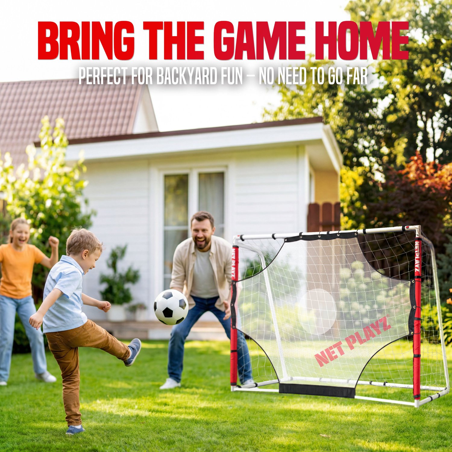 Net Playz 7 ft x 5 ft Metal Soccer Goal - view number 5