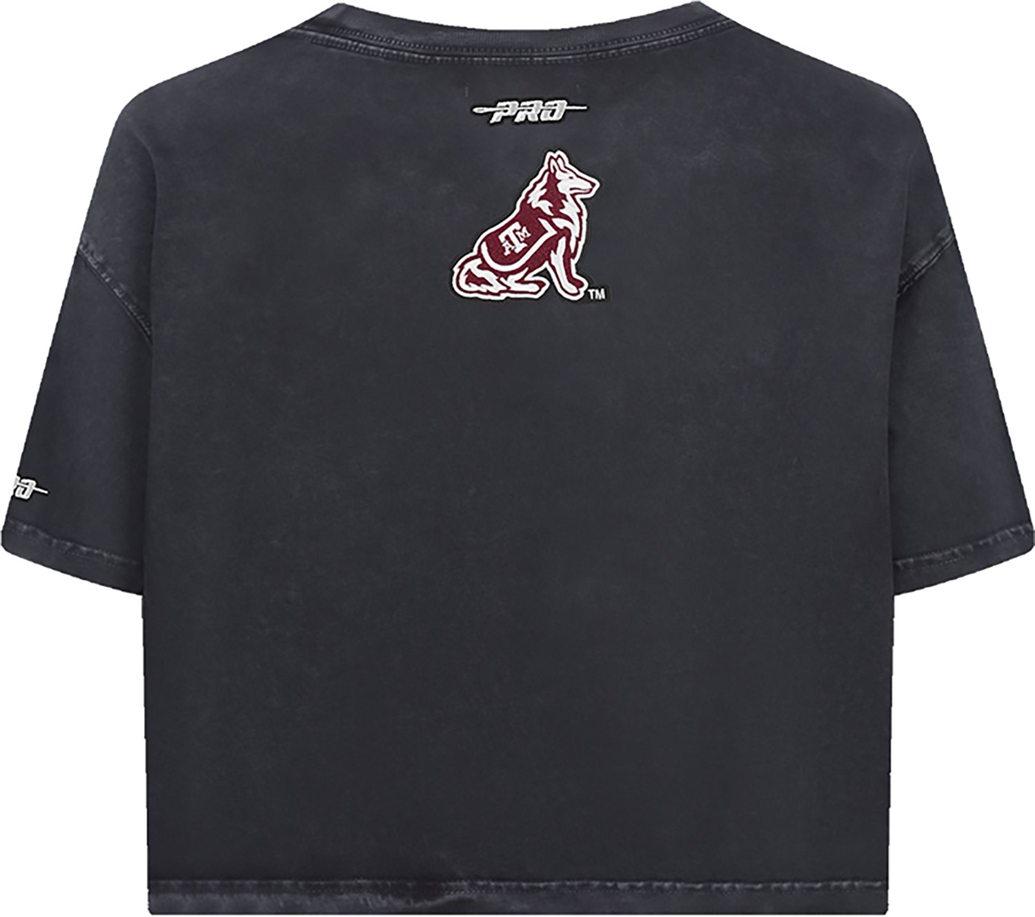 Pro Standard Women's Texas A&M University Primary Logo School Script Boxy T-shirt