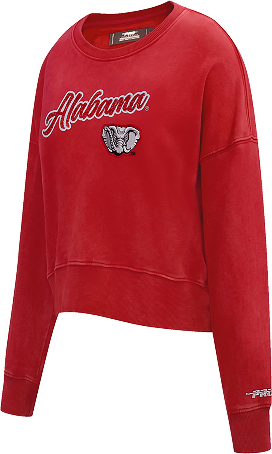 Pro Standard Women's University of Alabama Diagonal School Script Long Sleeve Crew - view number 2