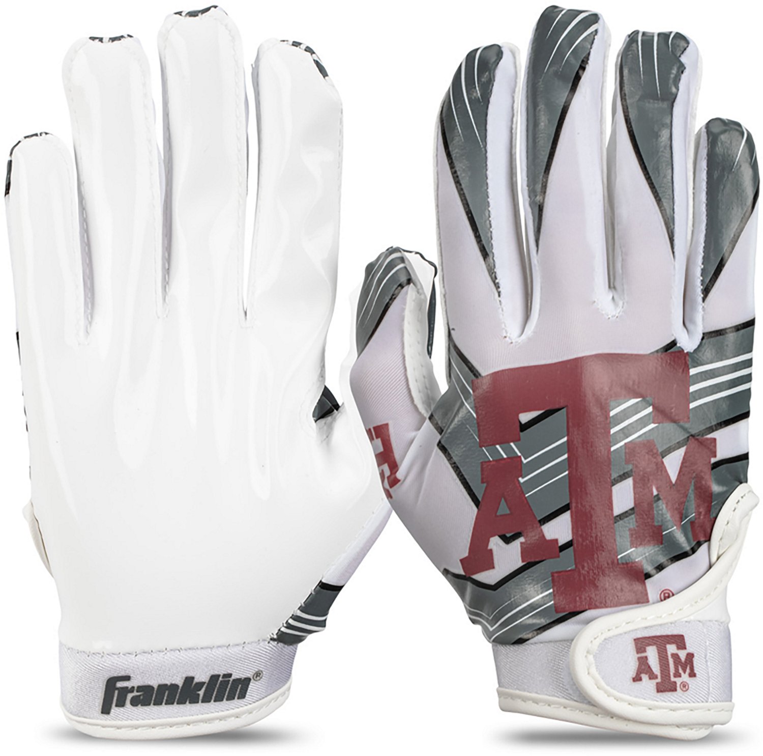 Franklin Kids' Texas A&M University Football Receiver Gloves