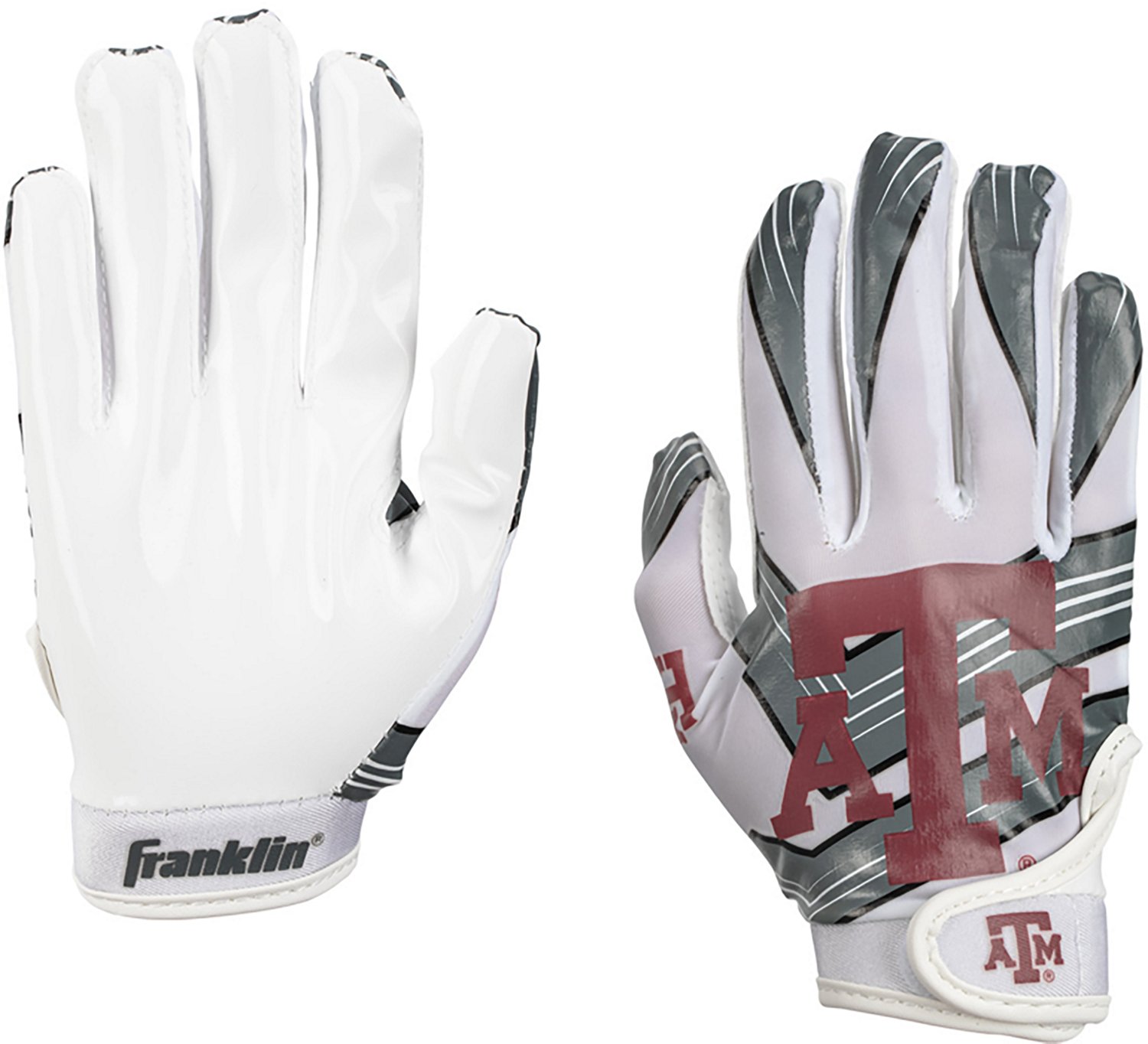 Franklin Kids' Texas A&M University Football Receiver Gloves - view number 2